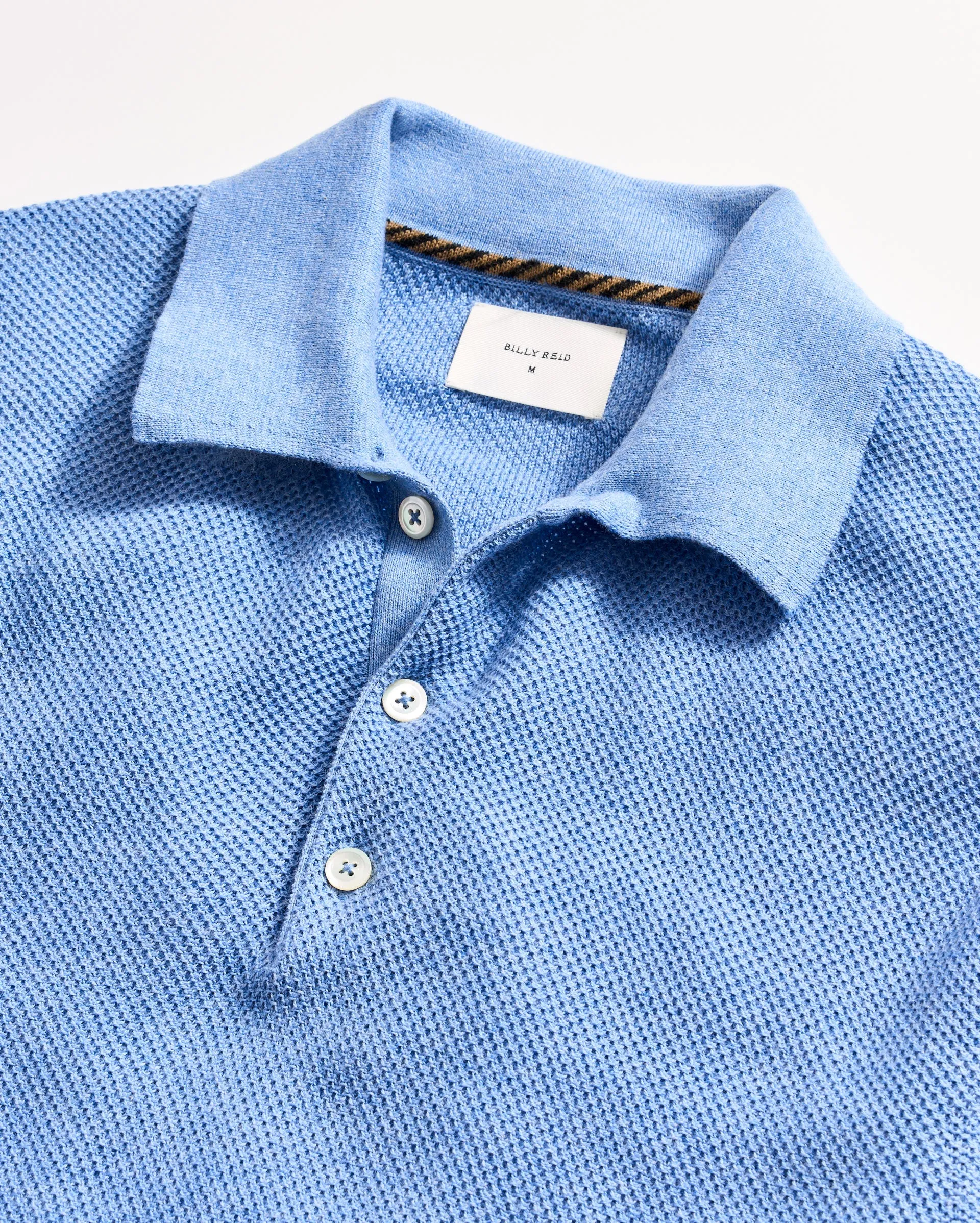 Pique Sweater Polo sold by Billy Reid product image thumbnail 2