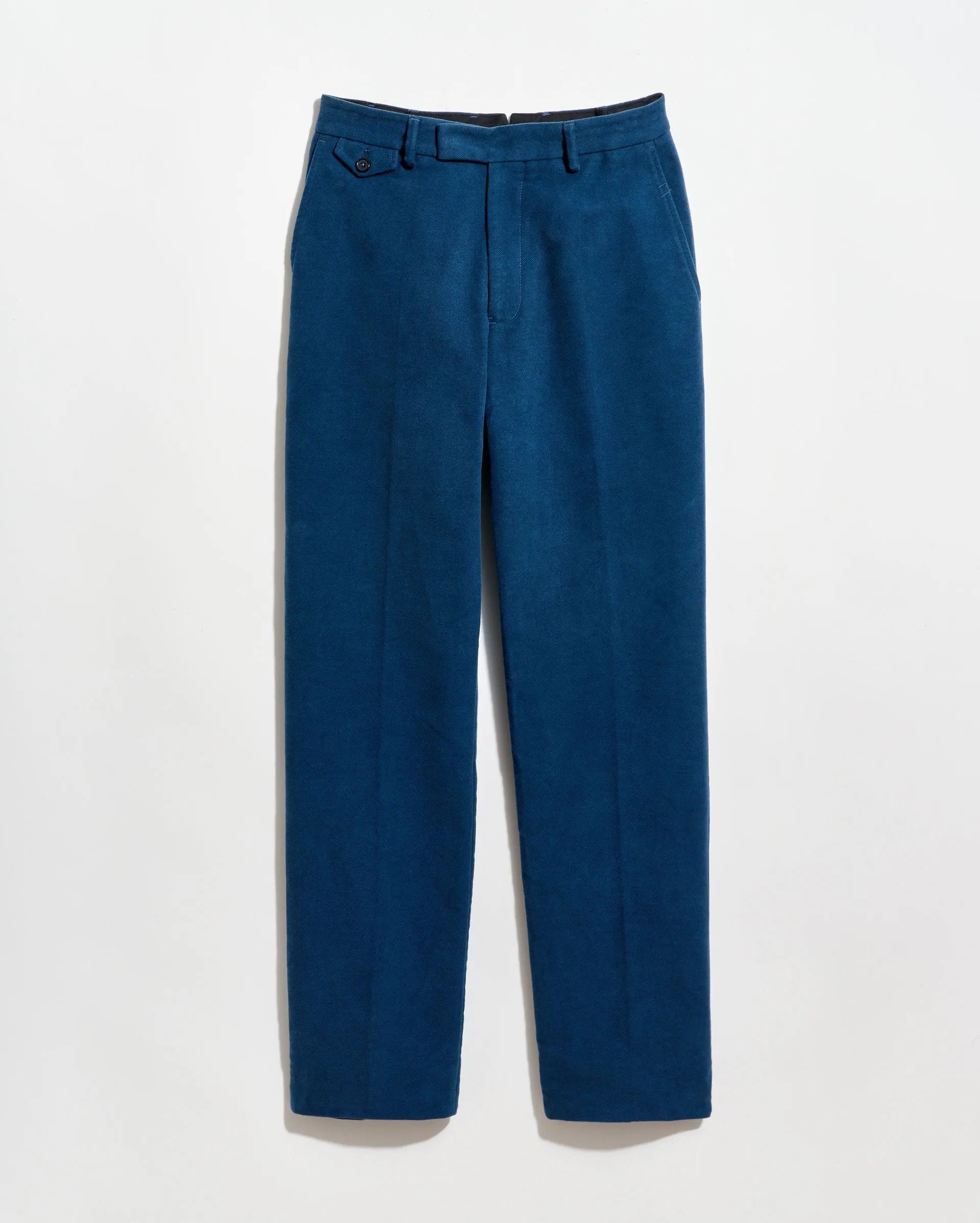 Moleskin Flat Front Trouser sold by Billy Reid