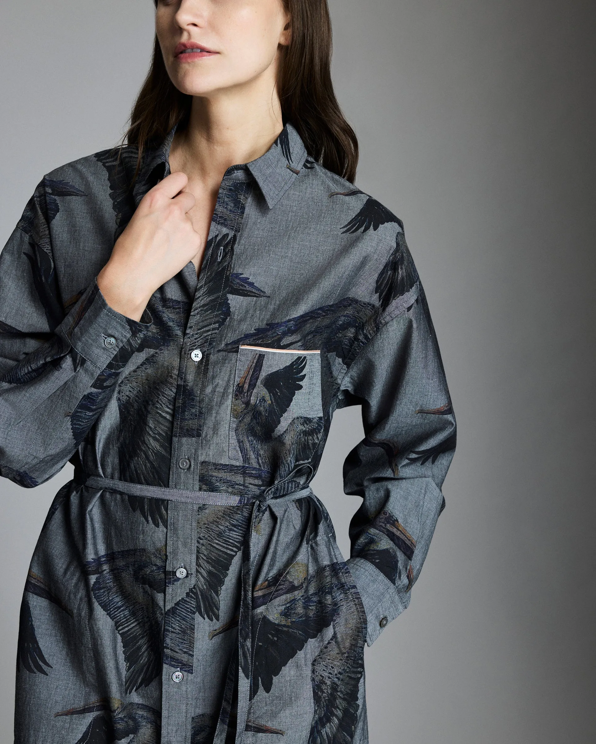 Bradley Gordon x Billy Reid Pelican MSL 1 Pocket Maxi Dress sold by Billy Reid product image thumbnail 5