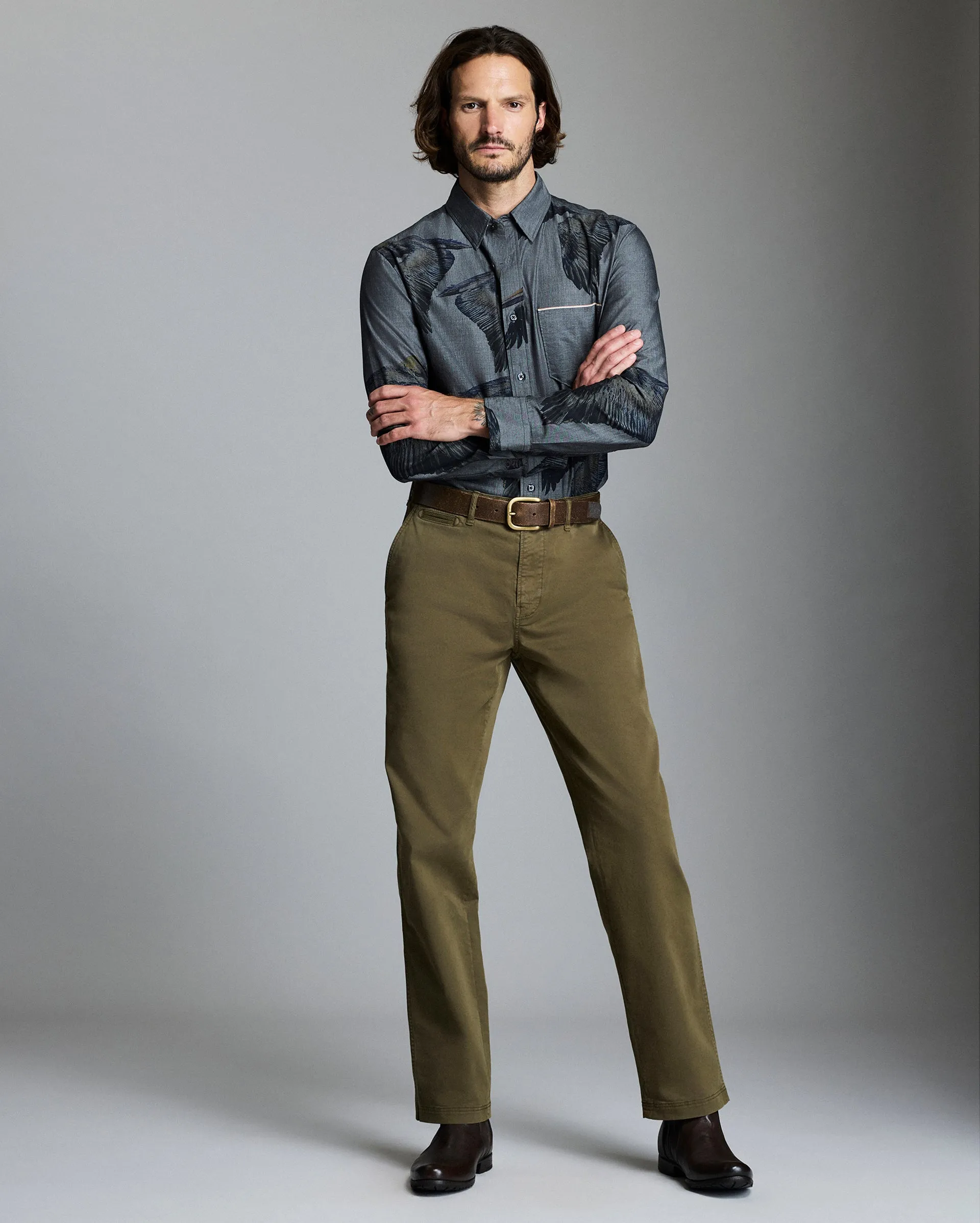 Bradley Gordon x Billy Reid Pelican MSL 1-Pocket Shirt sold by Billy Reid product image thumbnail 2