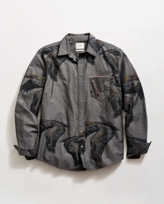 Bradley Gordon x Billy Reid Pelican MSL 1-Pocket Shirt sold by Billy Reid