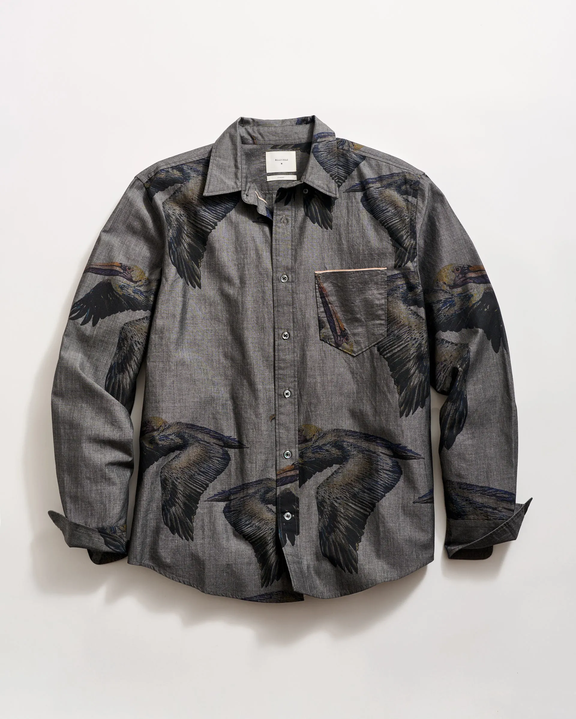Bradley Gordon x Billy Reid Pelican MSL 1-Pocket Shirt sold by Billy Reid