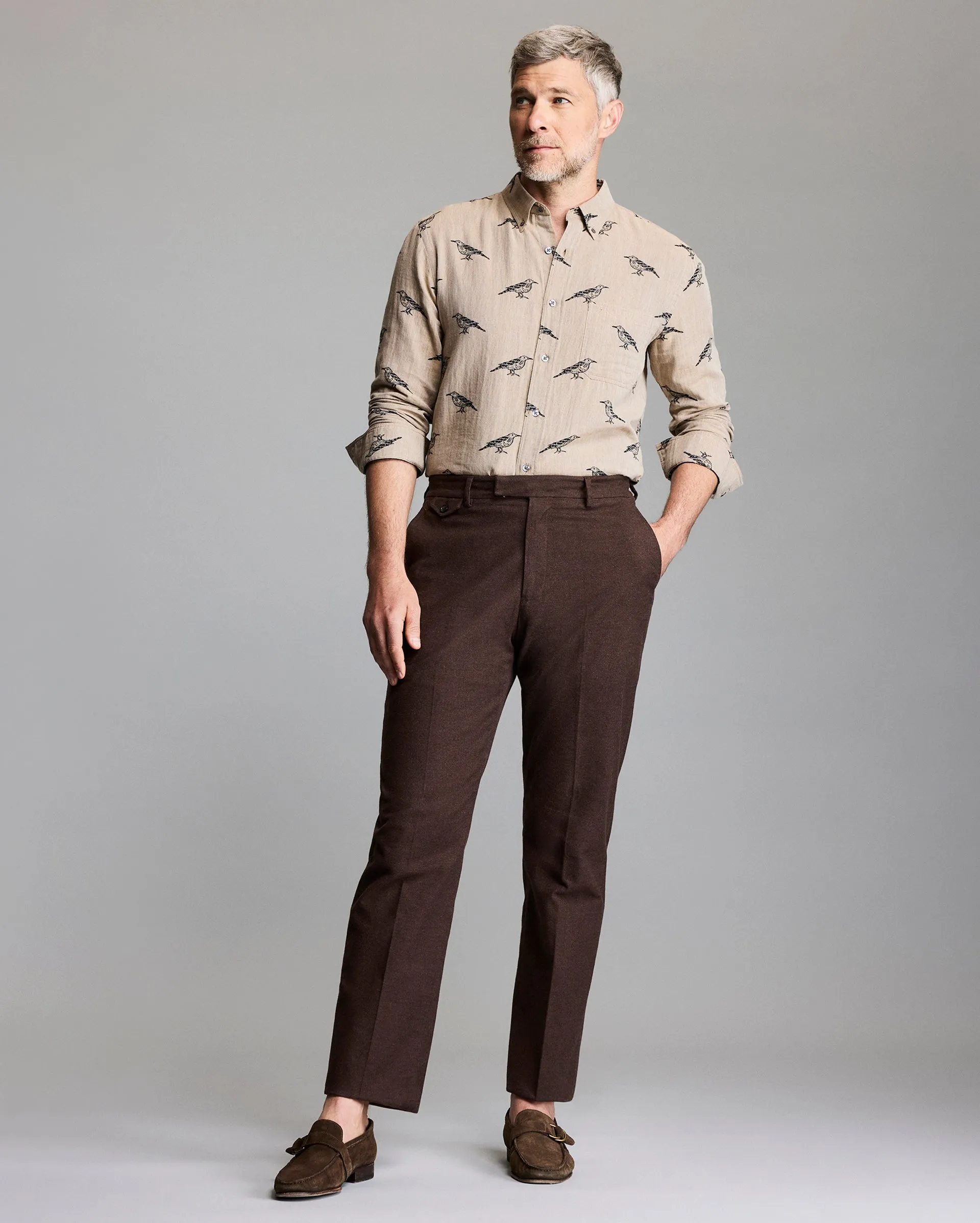 Butch Anthony x Billy Reid Yellowhammer Jacquard Tuscumbia Shirt sold by Billy Reid product image thumbnail 2