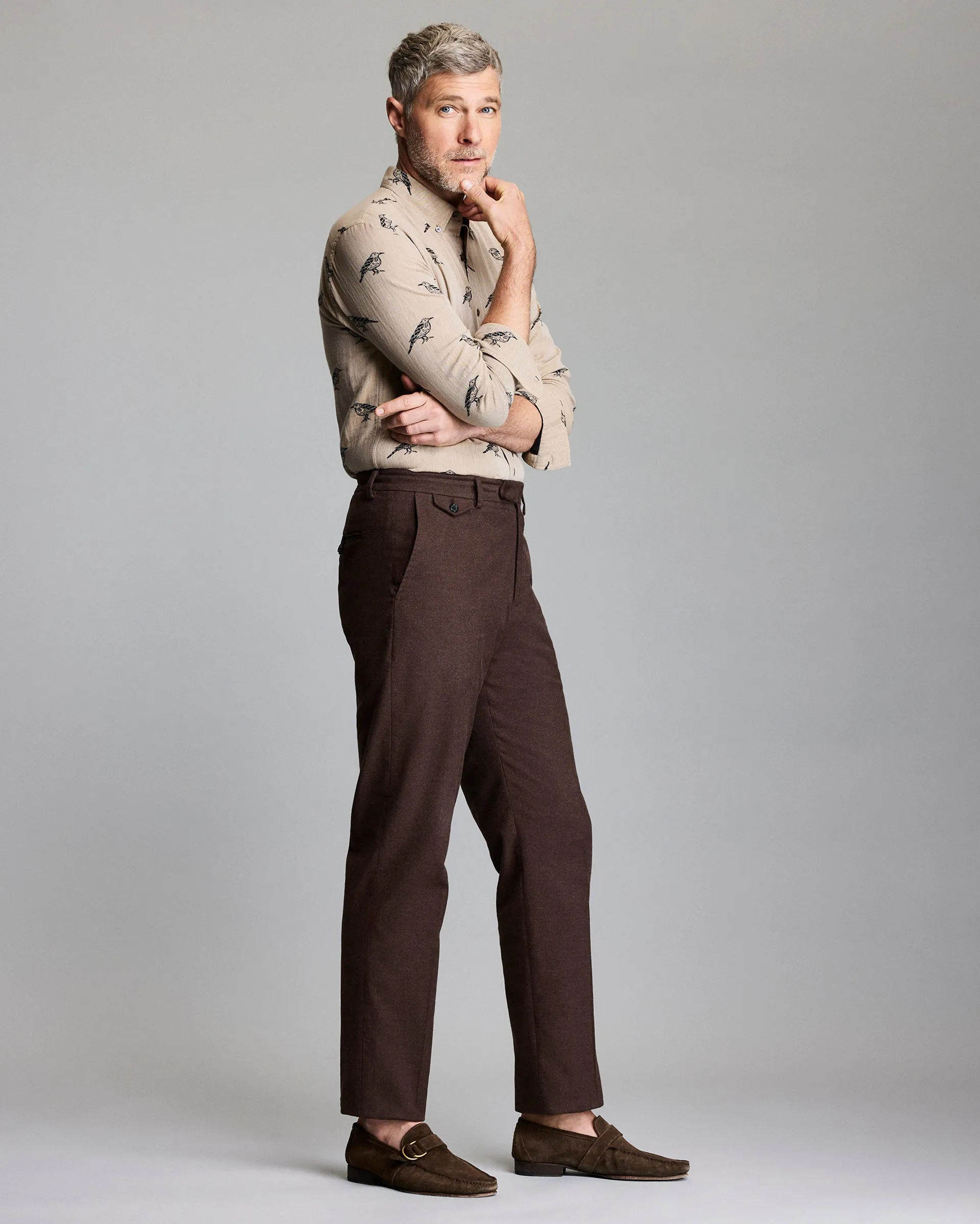 Butch Anthony x Billy Reid Yellowhammer Jacquard Tuscumbia Shirt sold by Billy Reid product image thumbnail 3