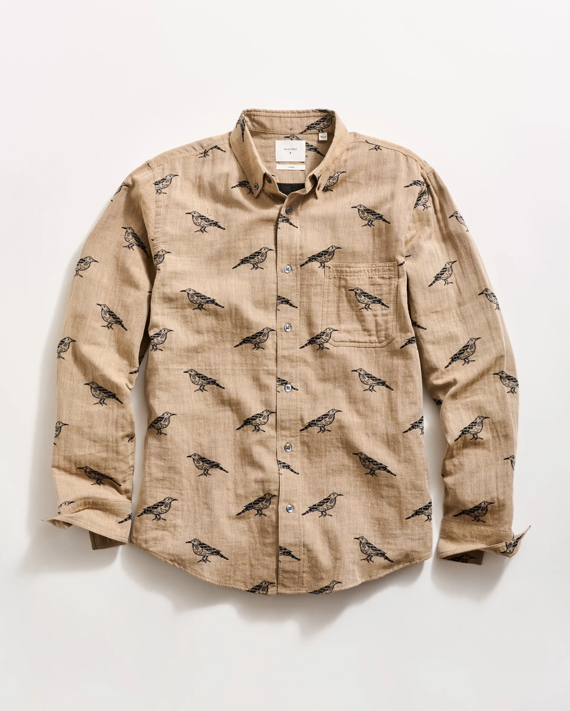 Butch Anthony x Billy Reid Yellowhammer Jacquard Tuscumbia Shirt sold by Billy Reid