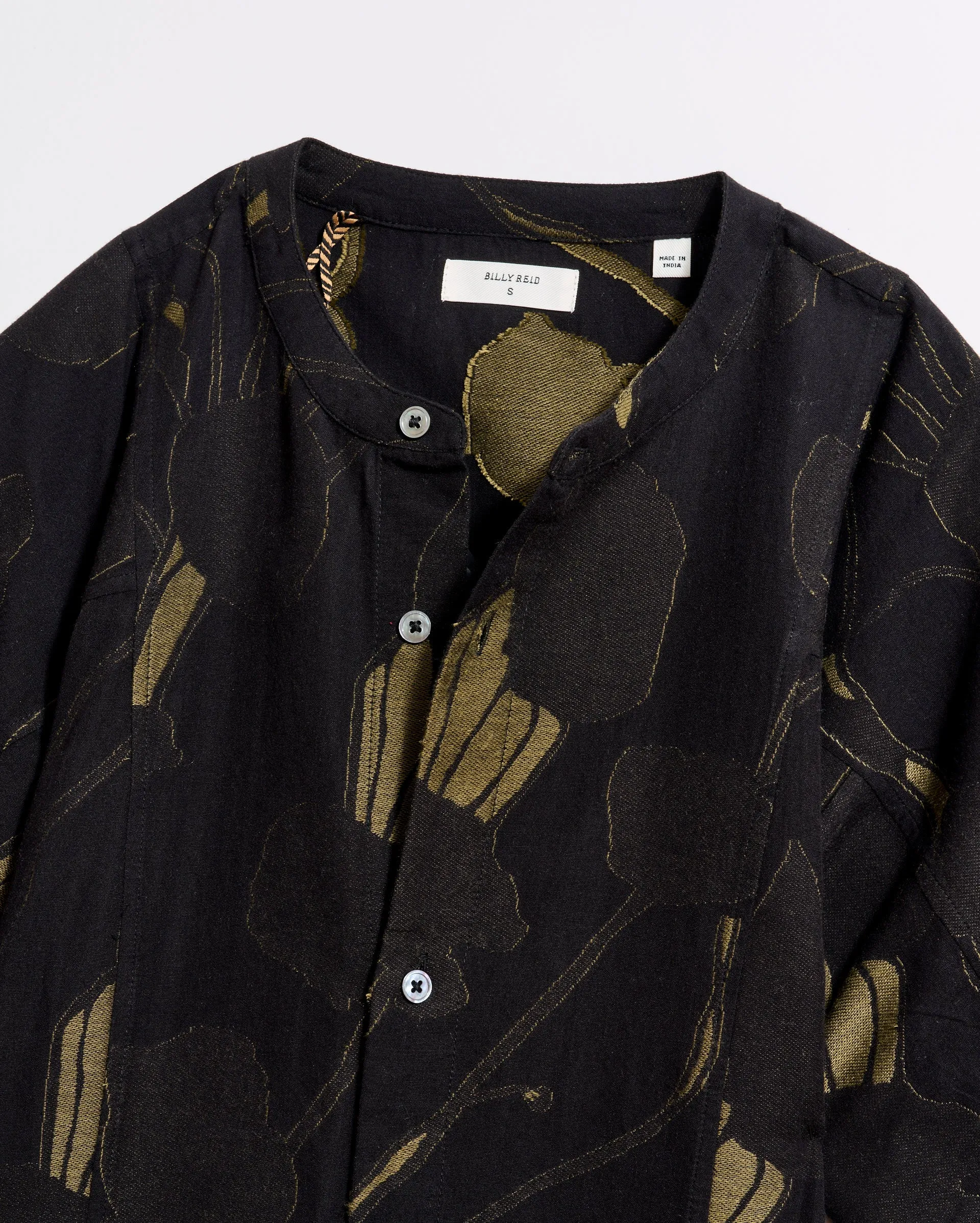 Poppy Jacquard Shirt Dress sold by Billy Reid product image thumbnail 2