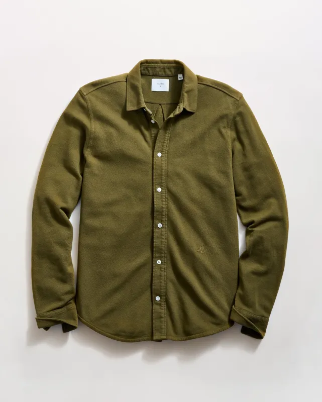 Long Sleeve Knit Yellowhammer Shirt sold by Billy Reid