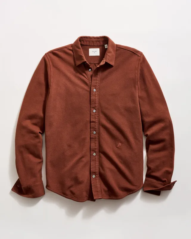 Long Sleeve Knit Yellowhammer Shirt sold by Billy Reid