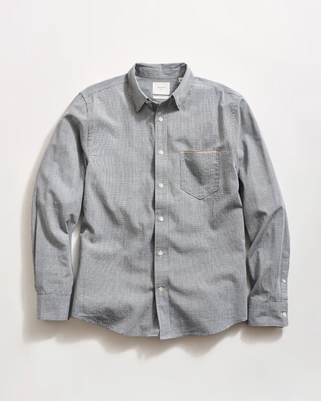 Micro-Check MSL 1-Pocket Shirt sold by Billy Reid