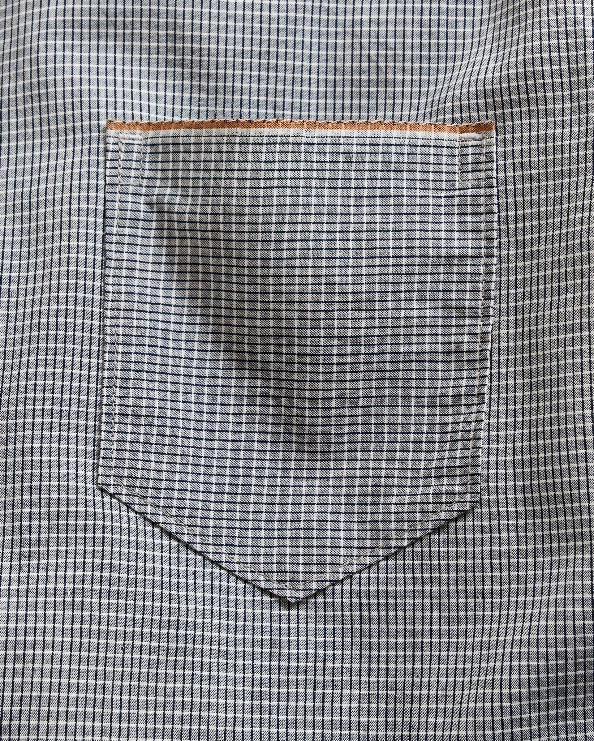 Micro-Check MSL 1-Pocket Shirt sold by Billy Reid product image thumbnail 4