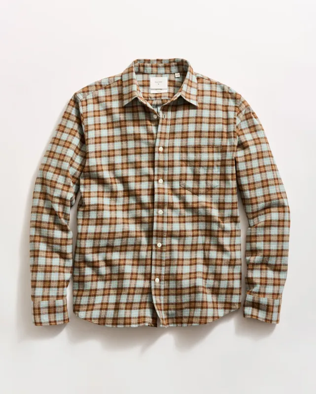 Twill Plaid Cypress Shirt sold by Billy Reid