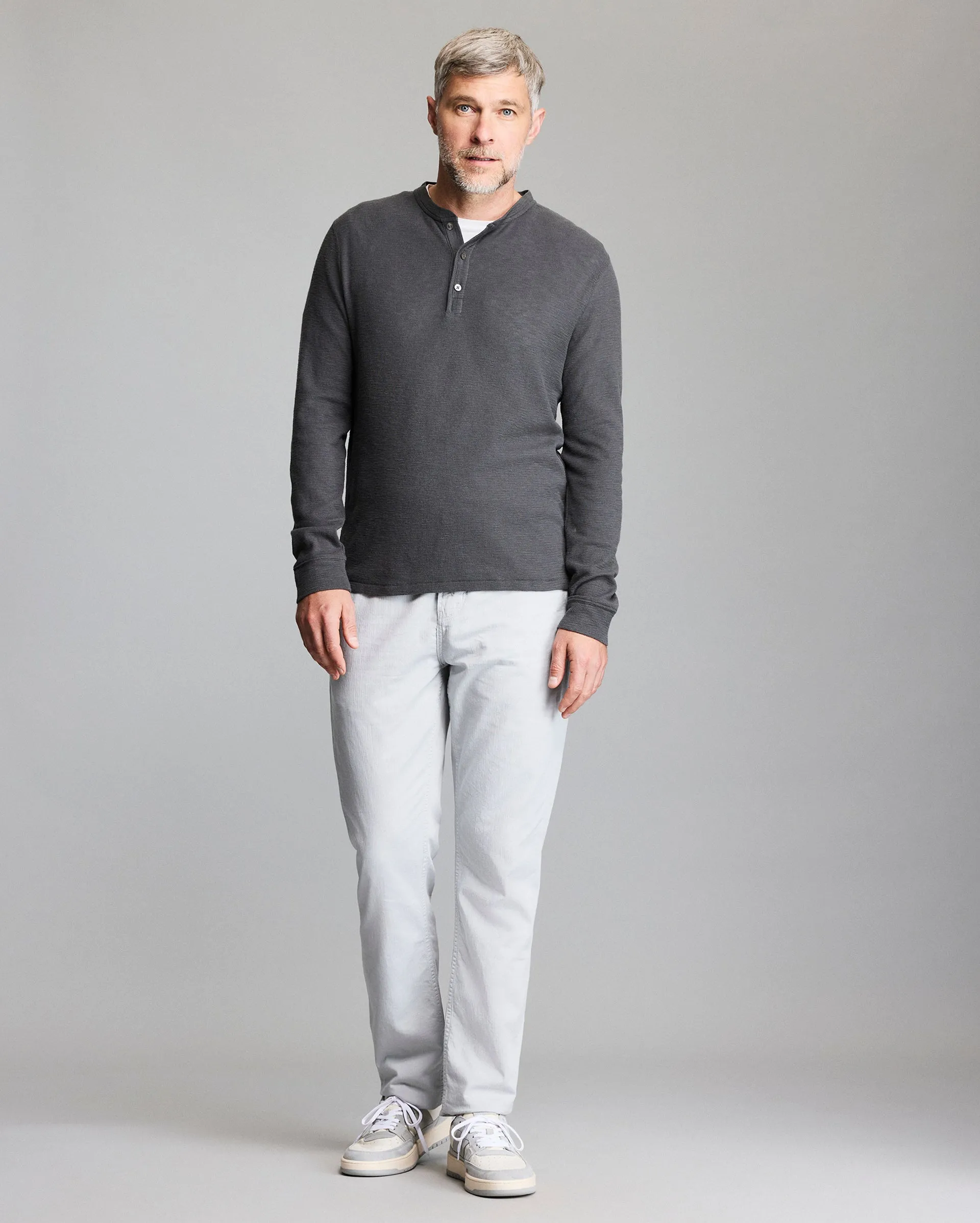 Slub Tuck Henley sold by Billy Reid product image thumbnail 2