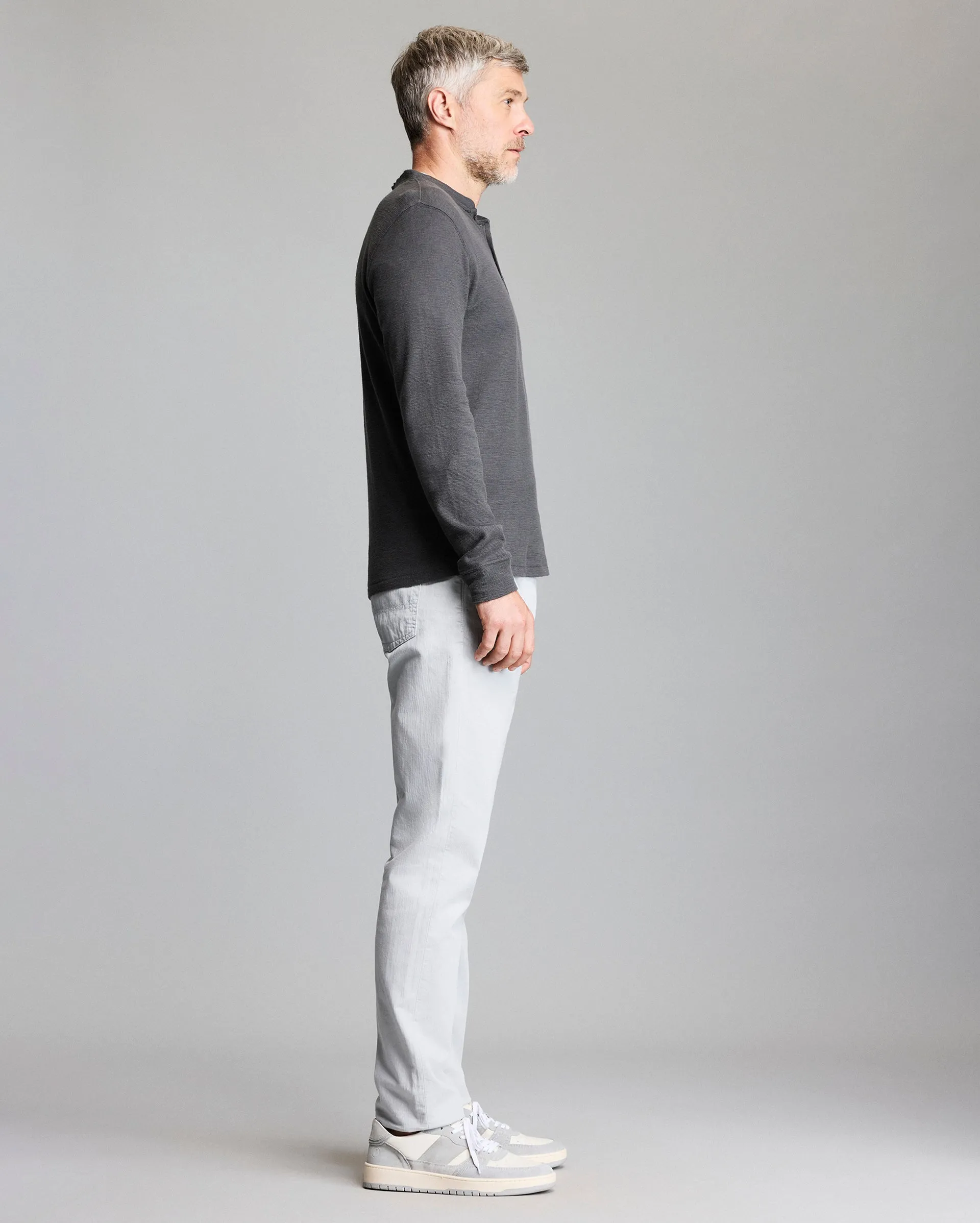 Slub Tuck Henley sold by Billy Reid product image thumbnail 3