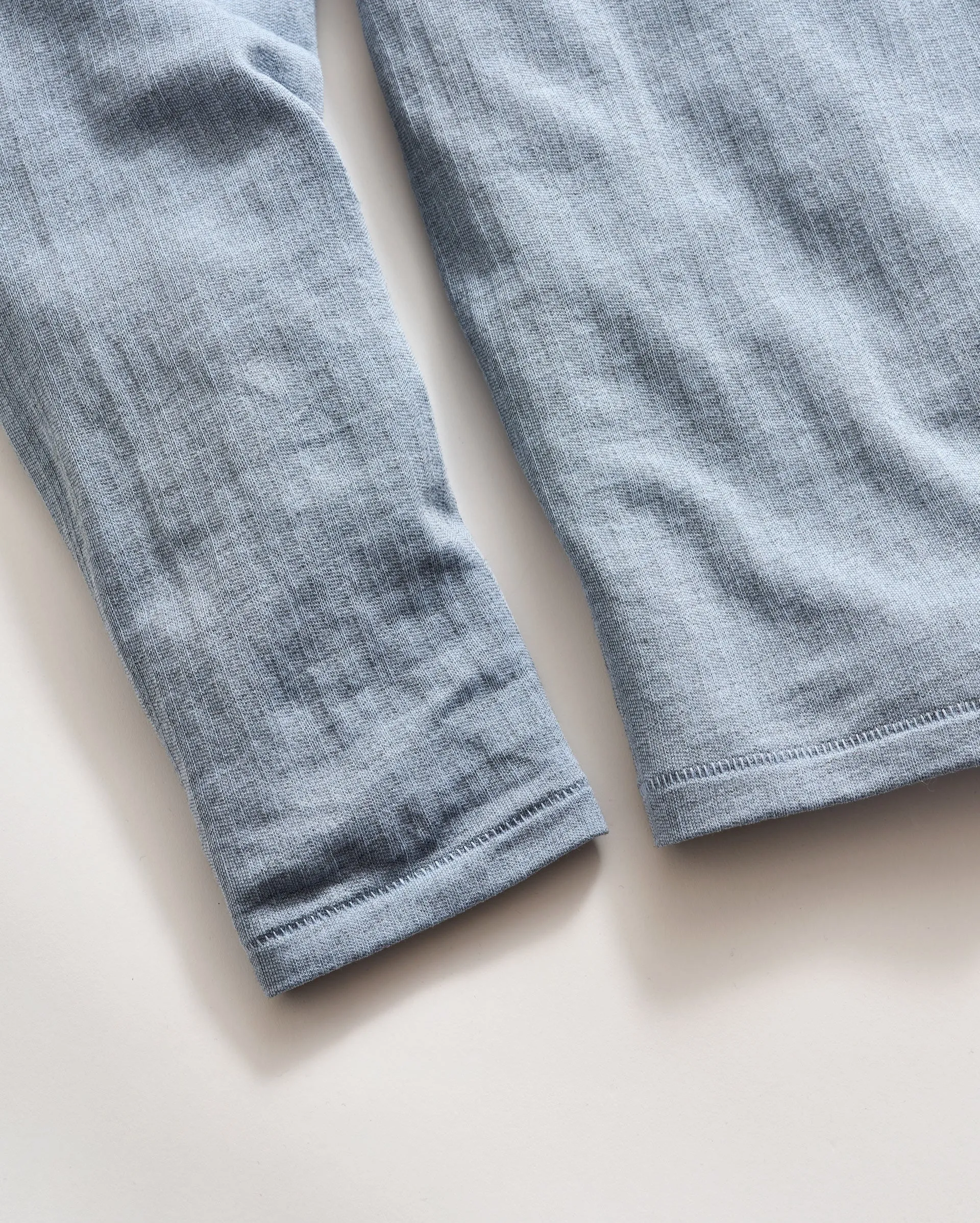 Long Sleeve Herringbone Polo sold by Billy Reid product image thumbnail 4