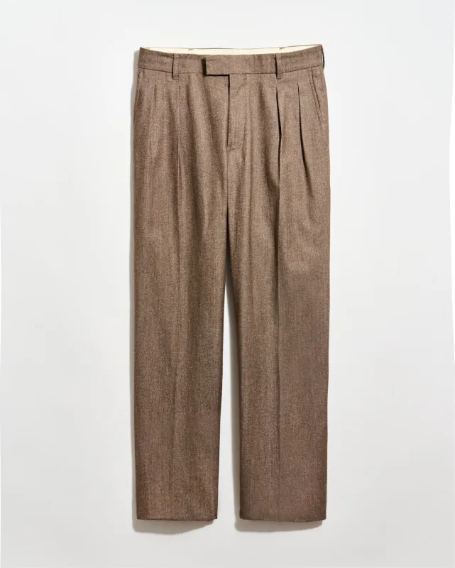 Twill Double Pleated Trouser sold by Billy Reid