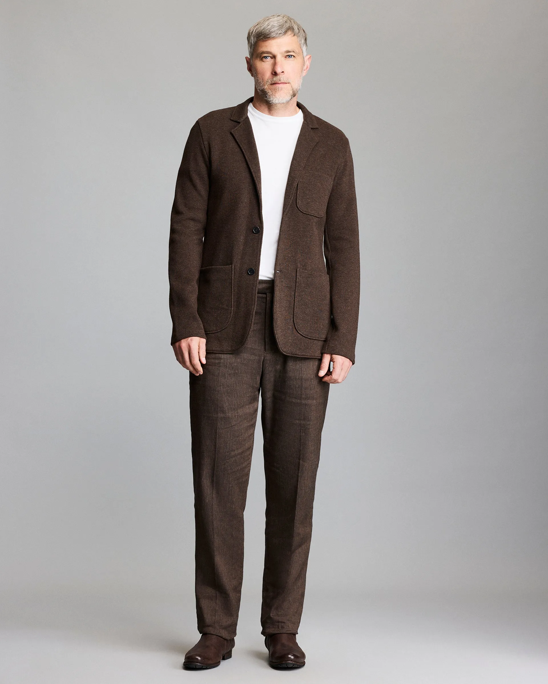 Heathered Knit Sport Coat sold by Billy Reid product image thumbnail 2