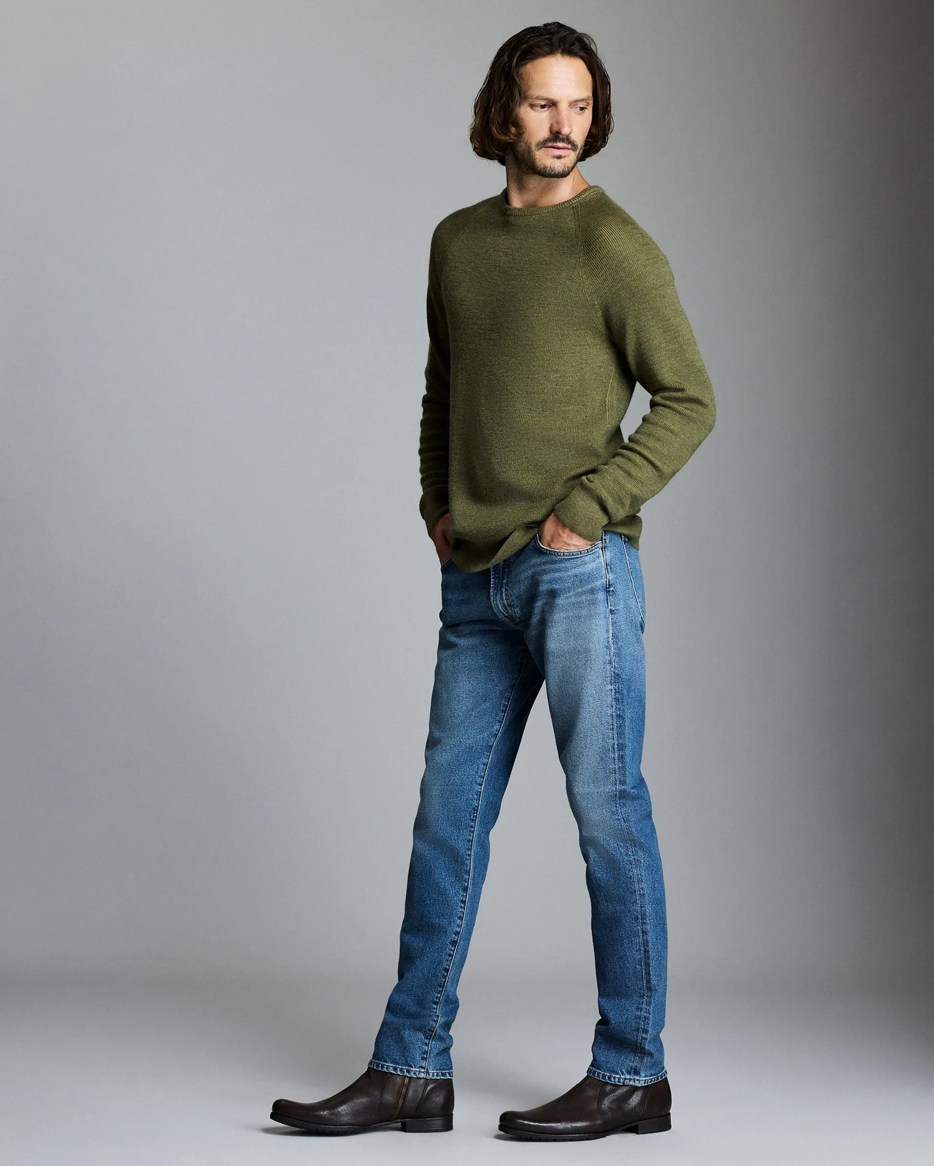 Bishop Rib Crew sold by Billy Reid product image thumbnail 3