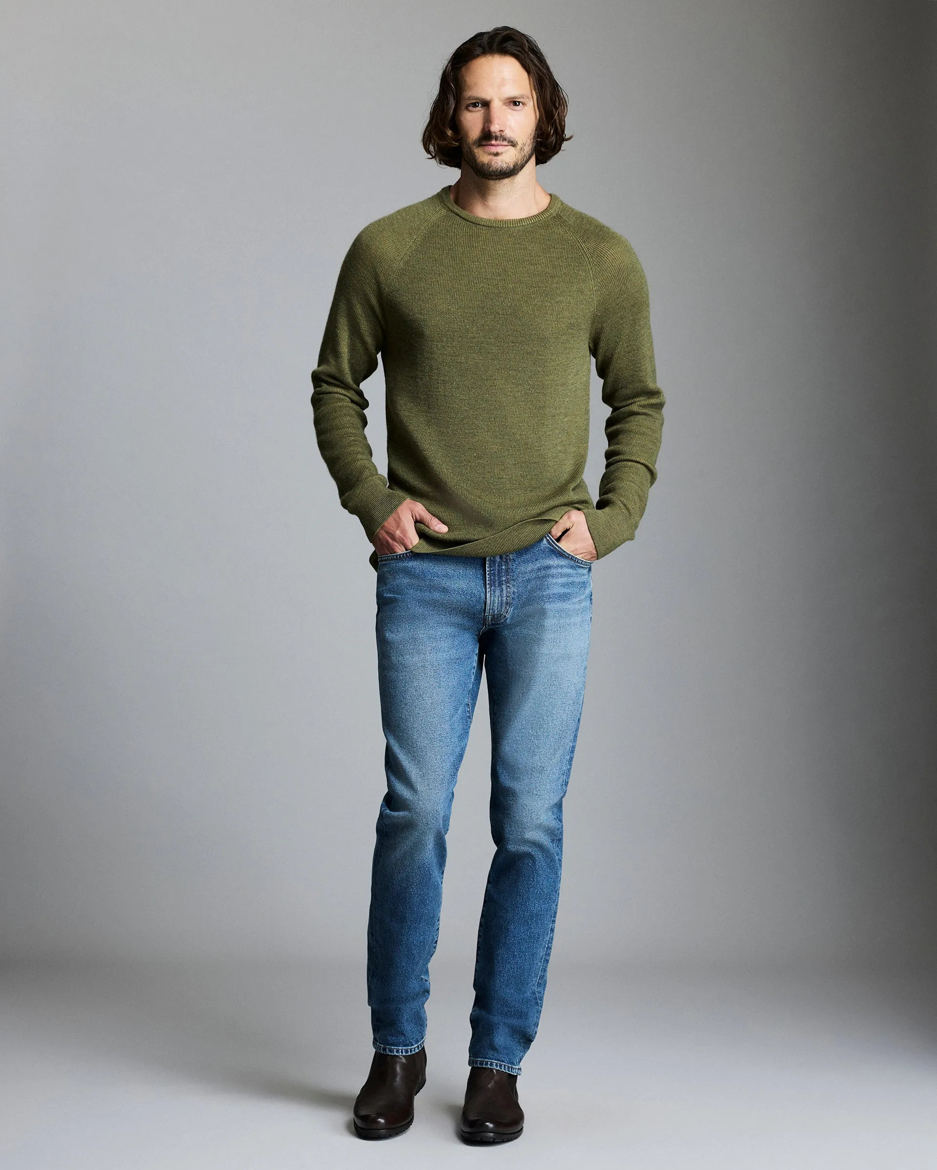 Bishop Rib Crew sold by Billy Reid product image thumbnail 2