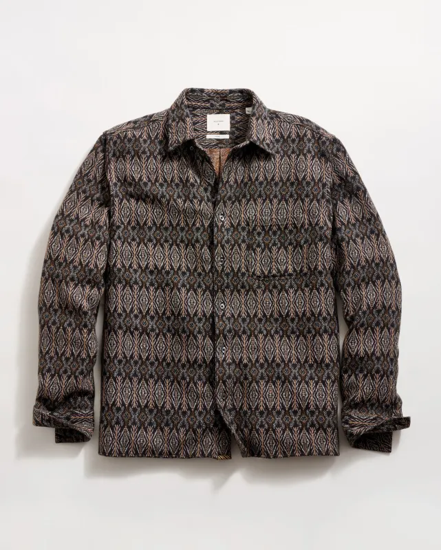 Folk Jacquard Tuscumbia Shirt Button Down sold by Billy Reid