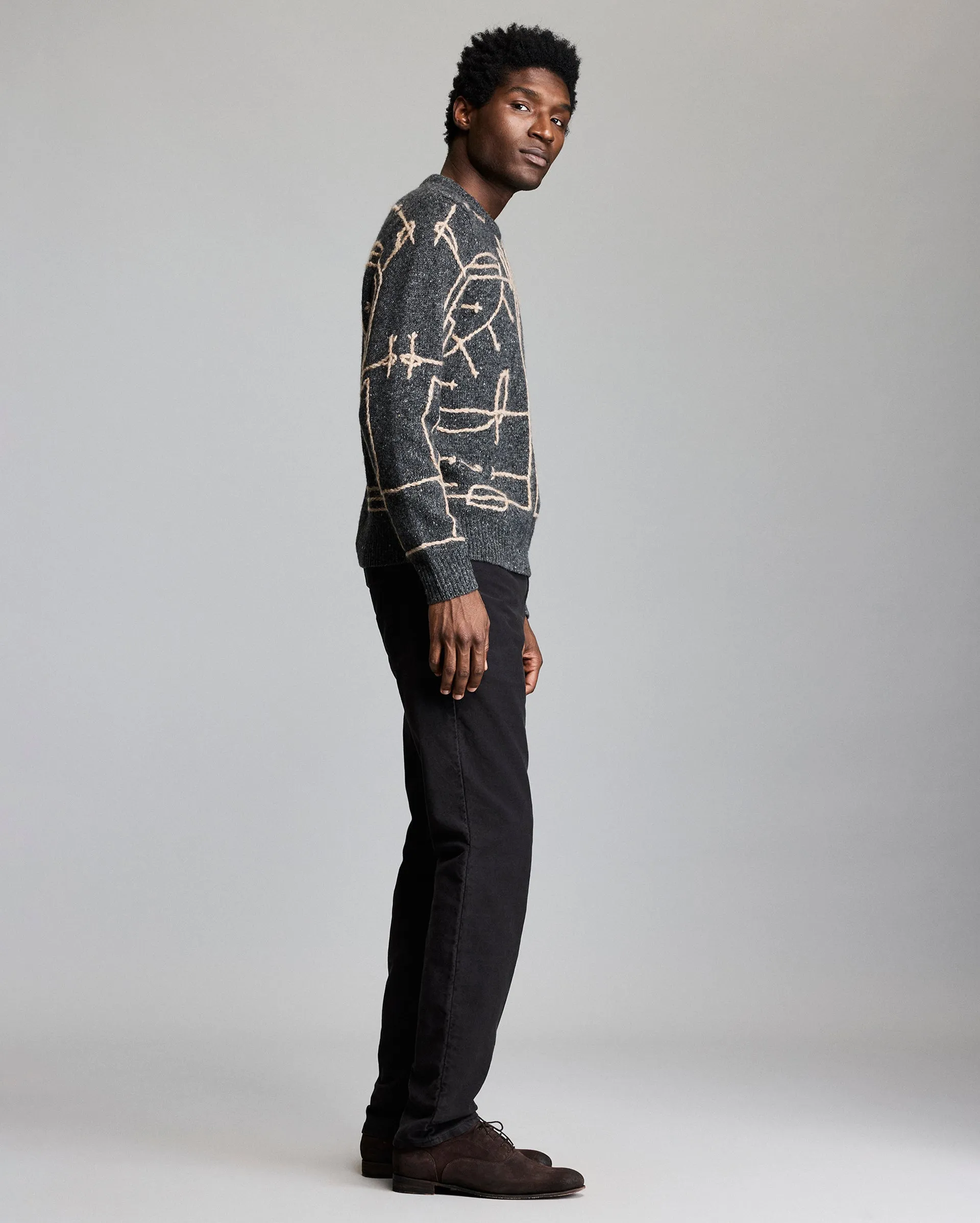 Eastlake Antler Crew sold by Billy Reid product image thumbnail 3