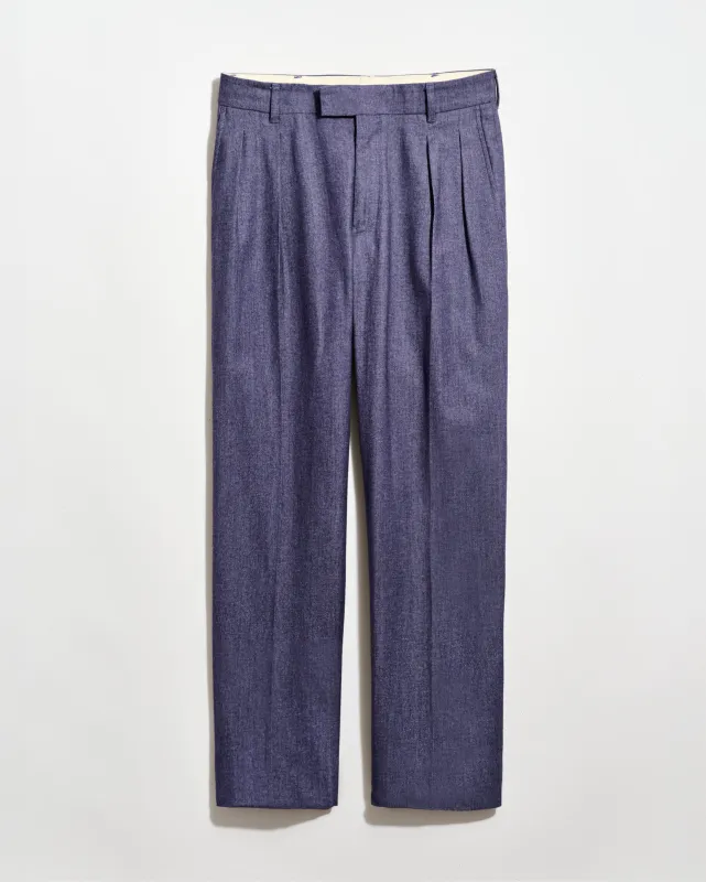 Twill Double Pleated Trouser sold by Billy Reid