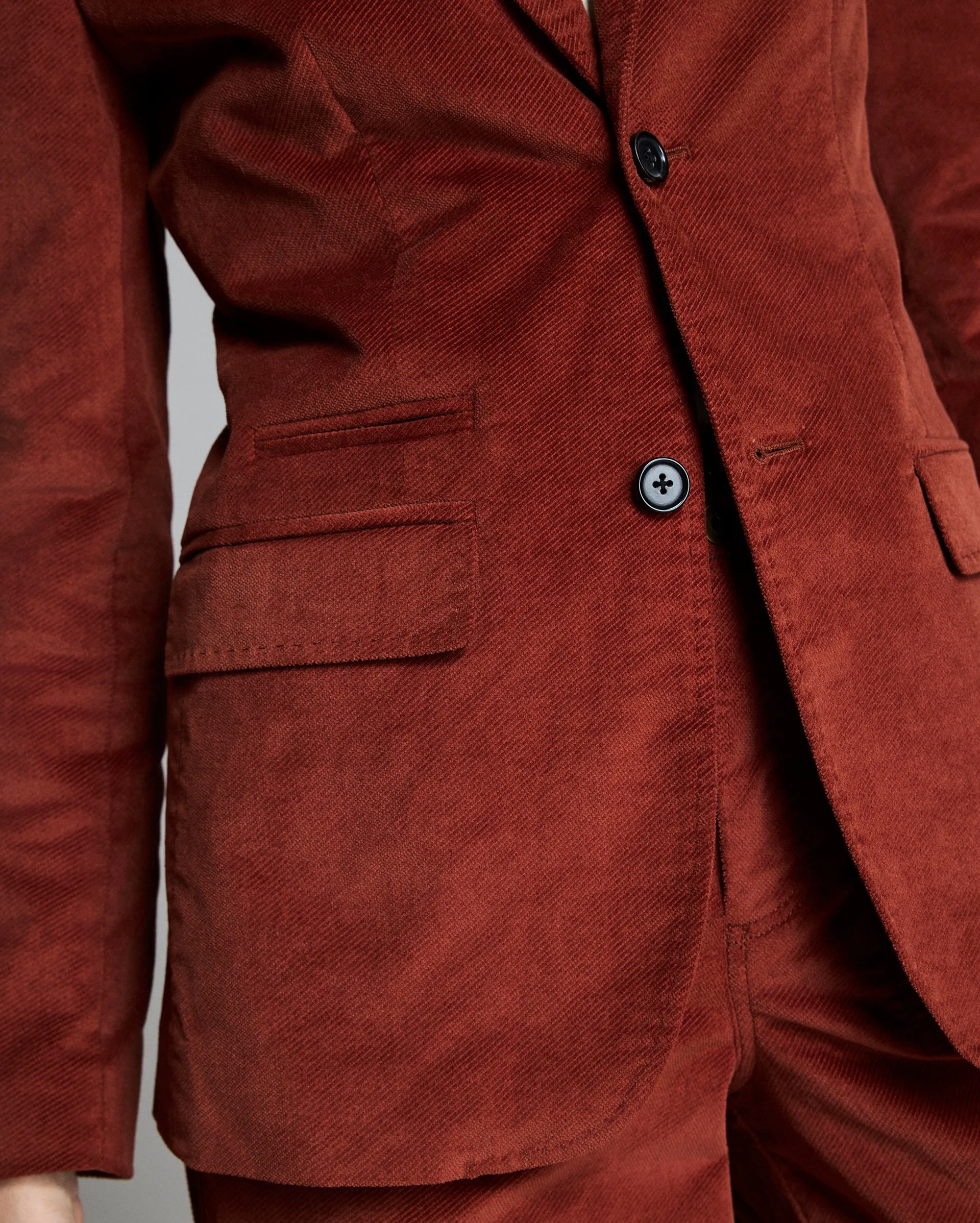 Velvet Twill Blazer sold by Billy Reid product image thumbnail 4