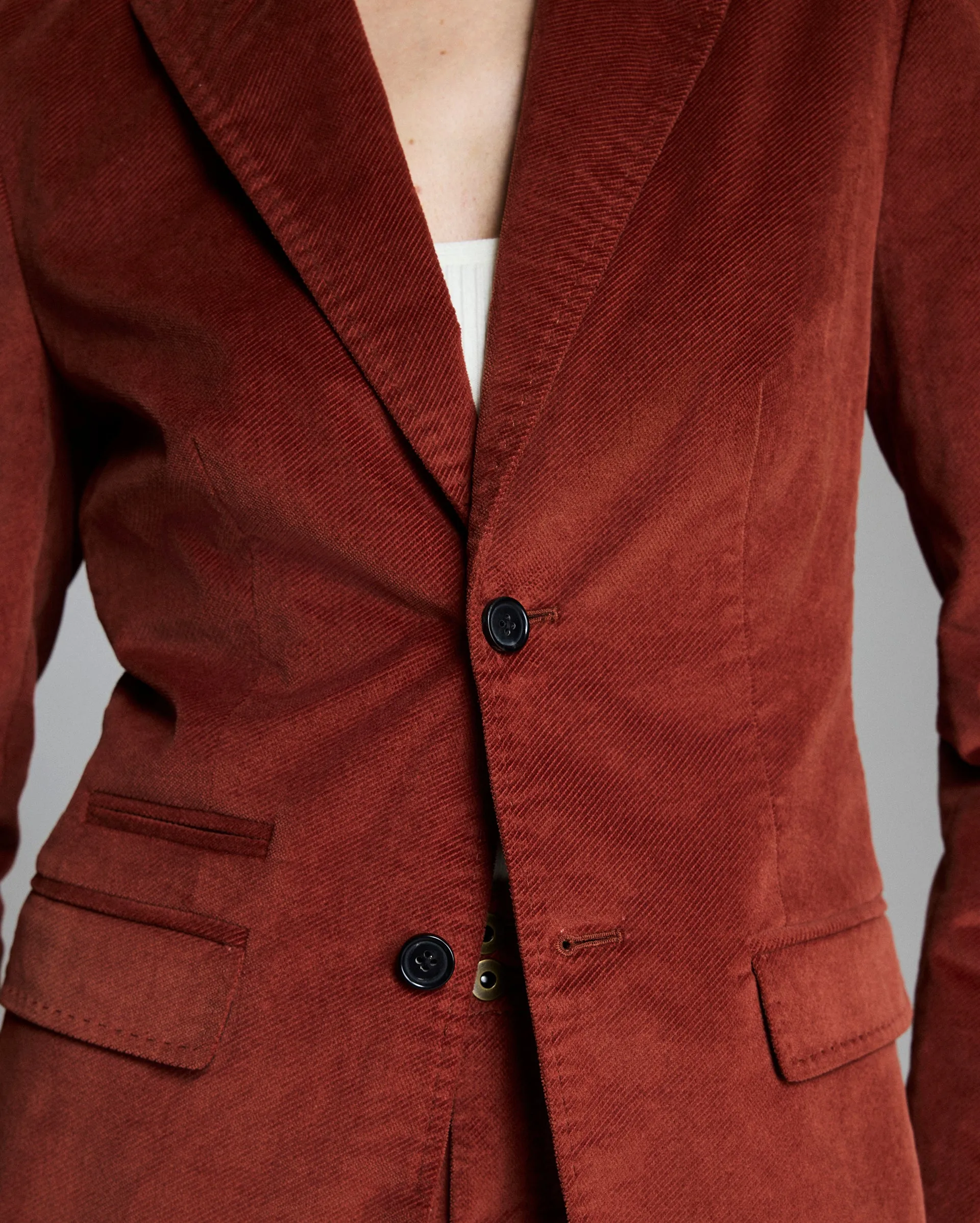Velvet Twill Blazer sold by Billy Reid product image thumbnail 5