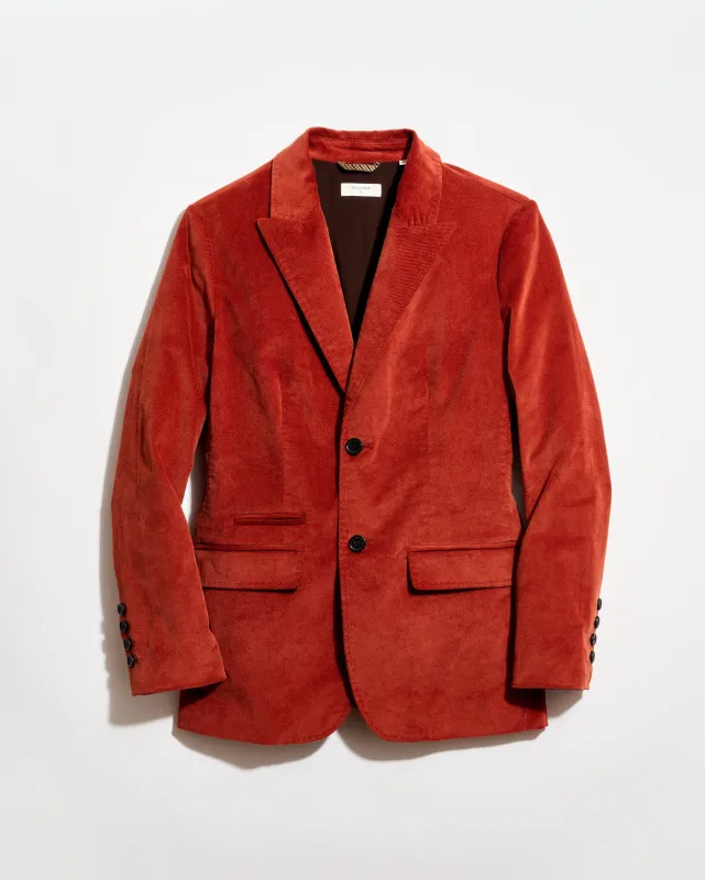 Velvet Twill Blazer sold by Billy Reid