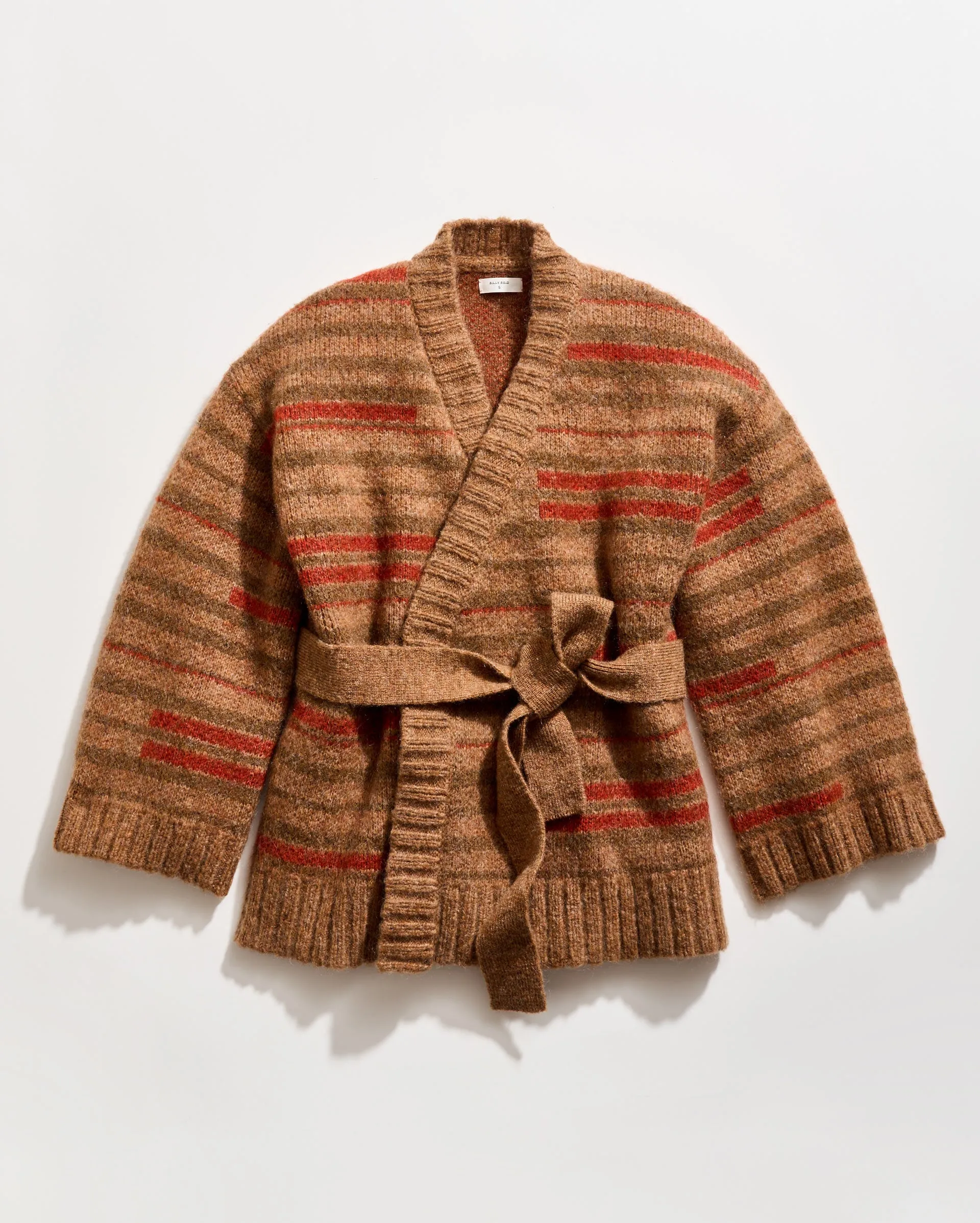 Broken Stripe Wrap Cardigan sold by Billy Reid