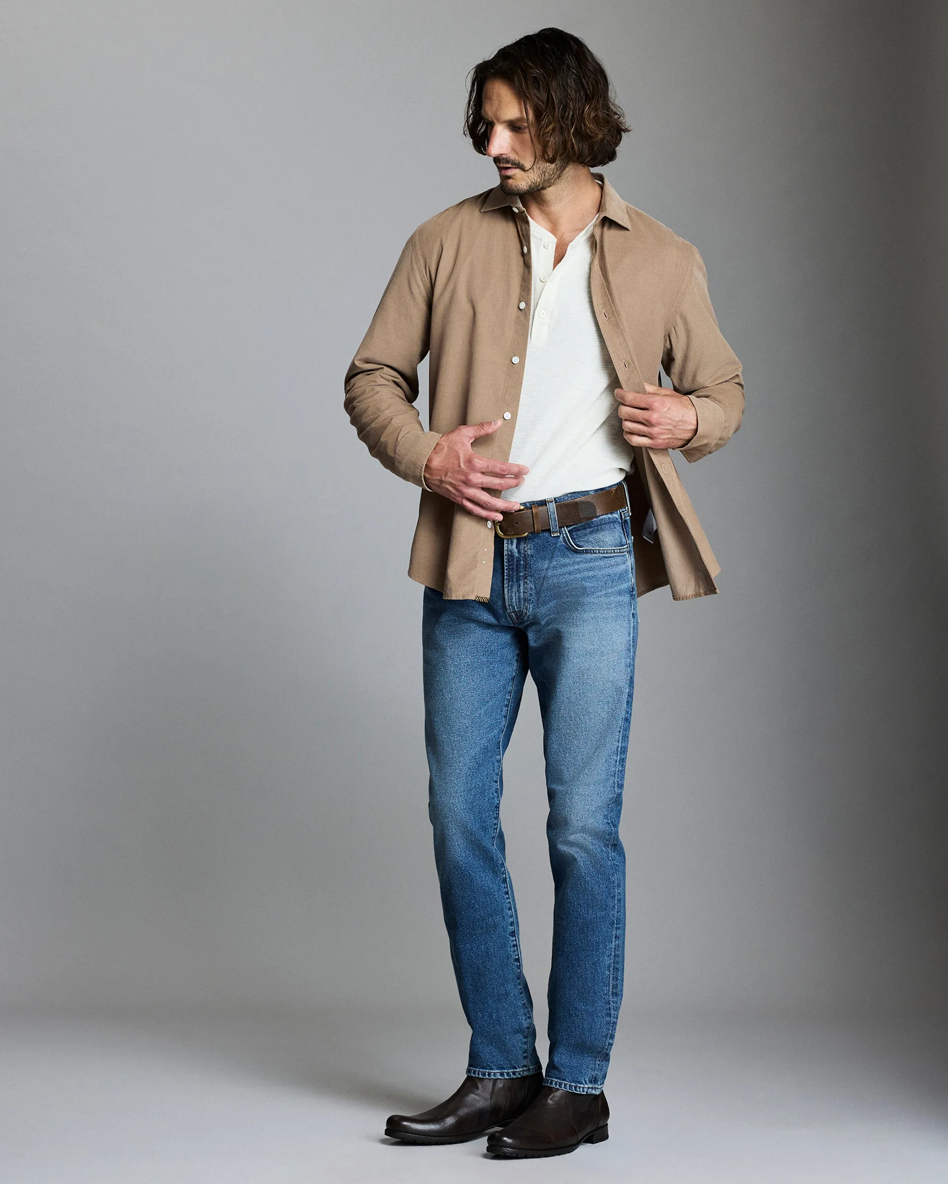 Corduroy Cedar Shirt sold by Billy Reid product image thumbnail 4