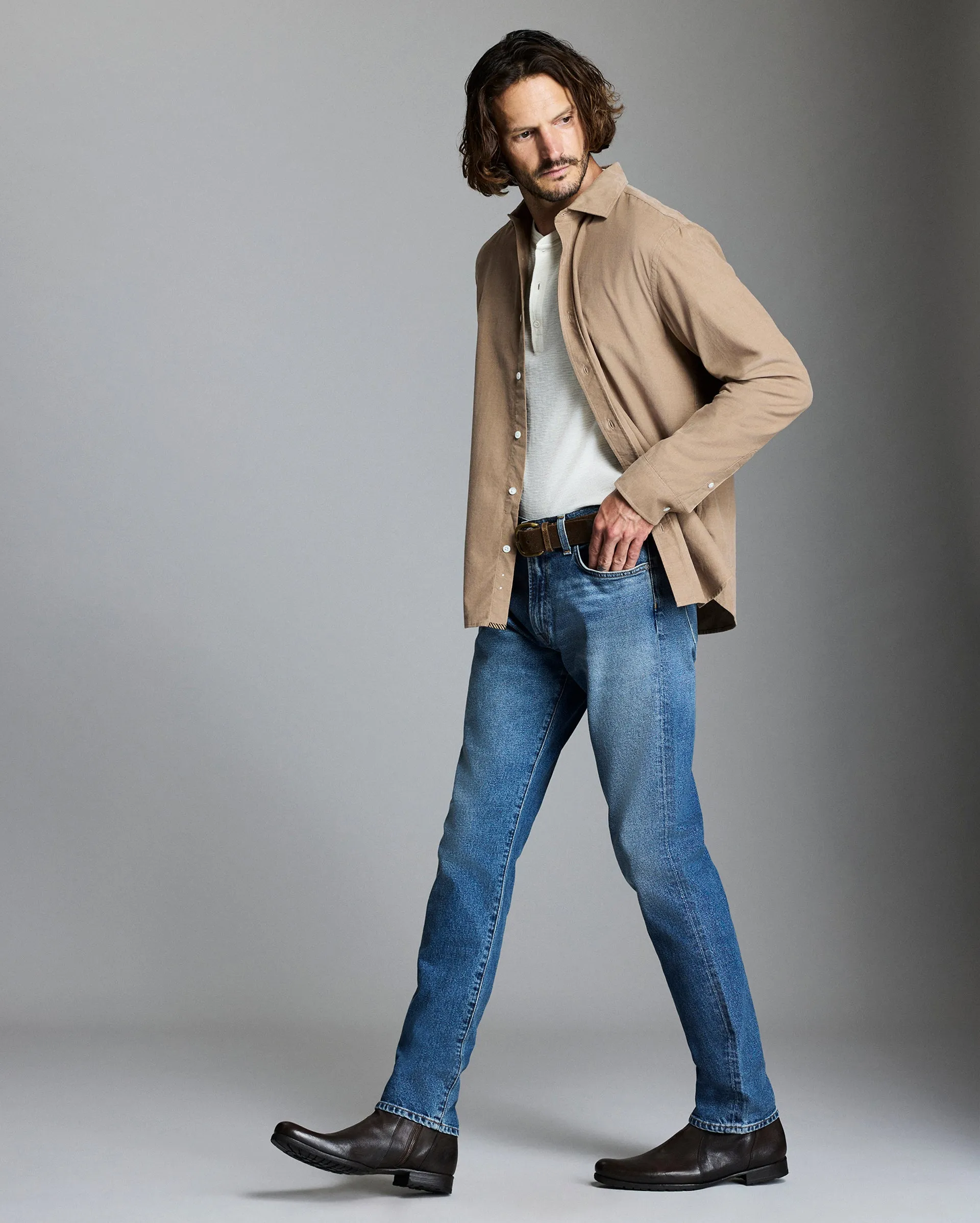 Corduroy Cedar Shirt sold by Billy Reid product image thumbnail 3