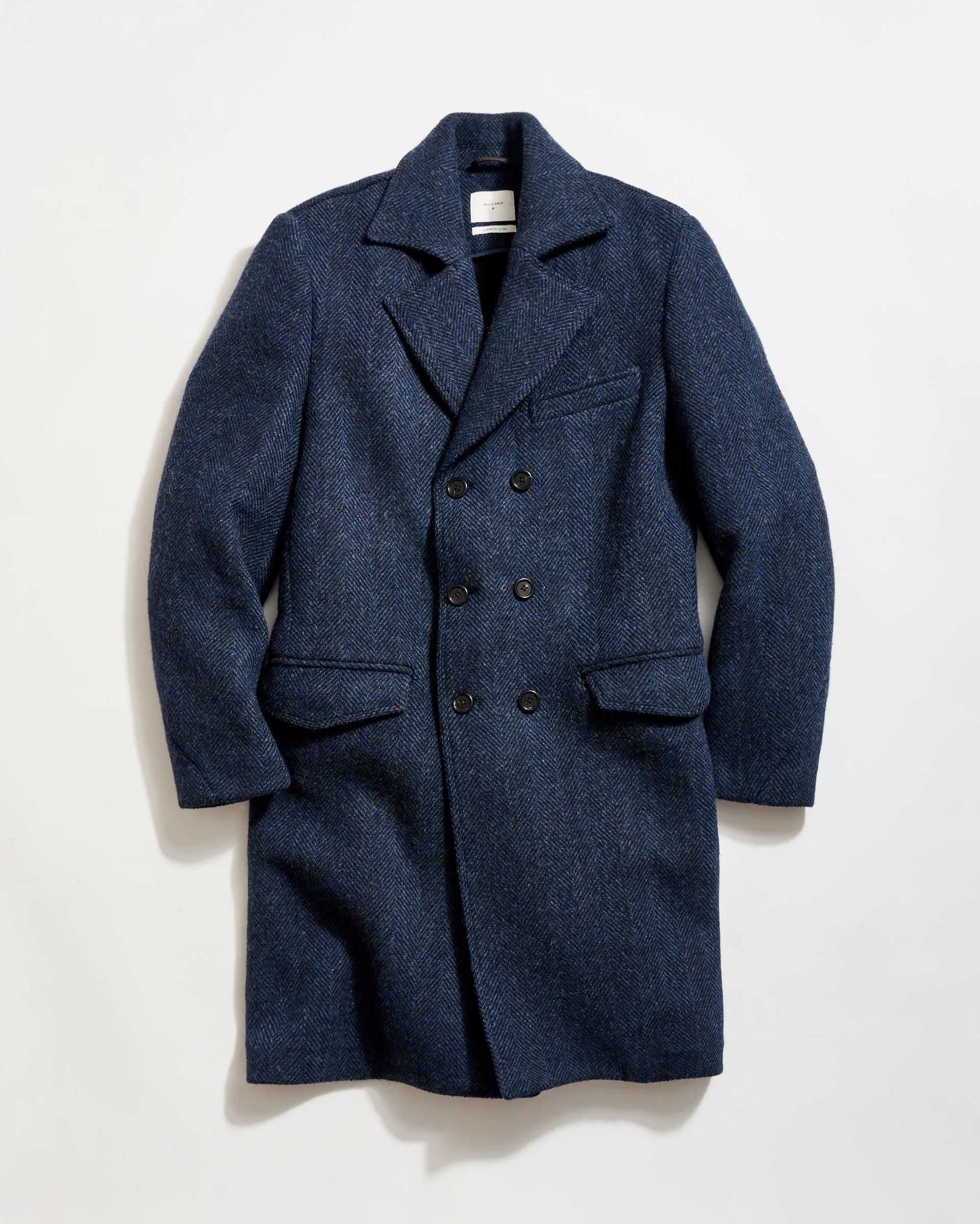 Herringbone Bowery Coat sold by Billy Reid