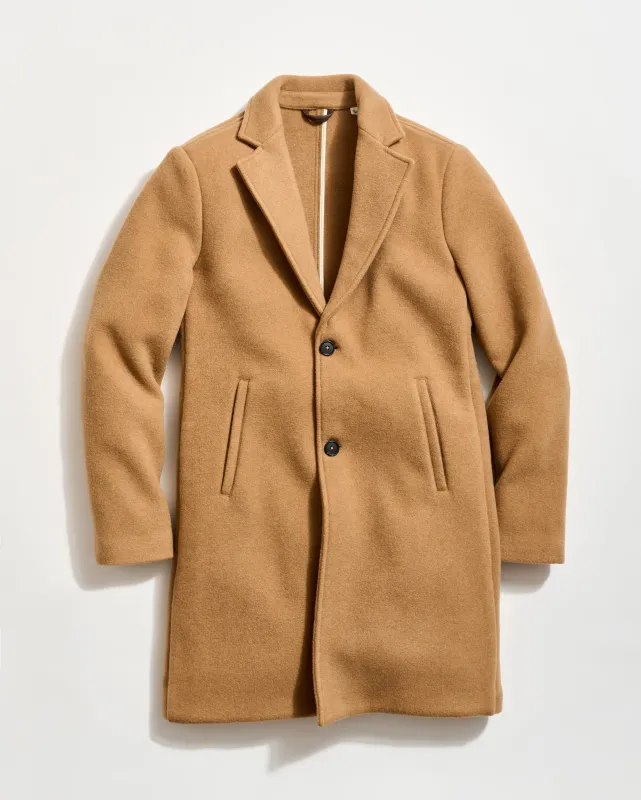 Recycled Wool Jordan Coat sold by Billy Reid