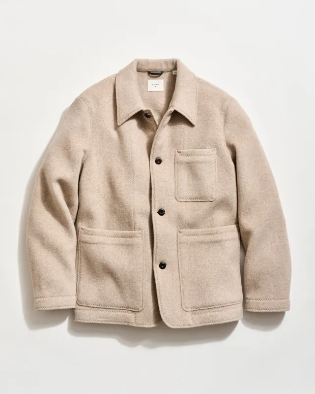 Felted Wool Chore Coat sold by Billy Reid