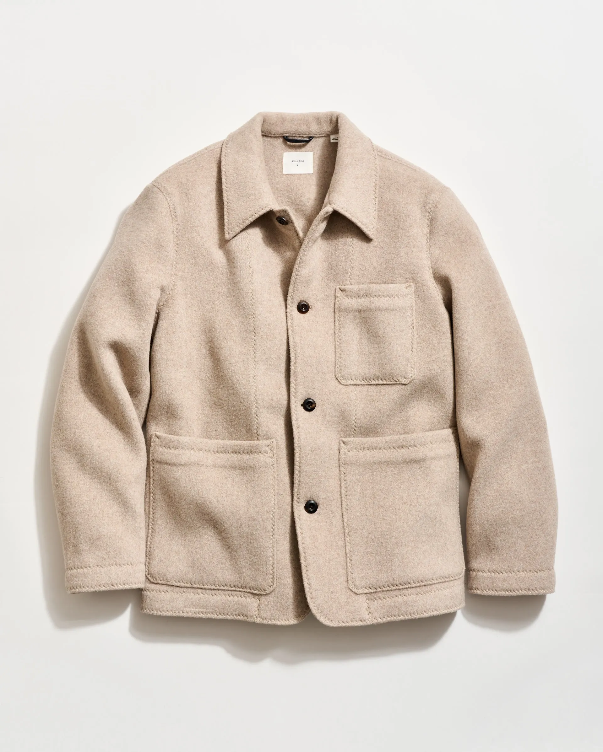 Felted Wool Chore Coat sold by Billy Reid