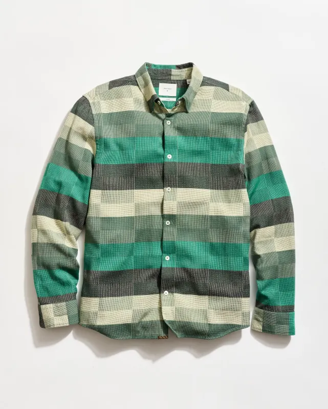 Box Jacquard Wilson Shirt sold by Billy Reid