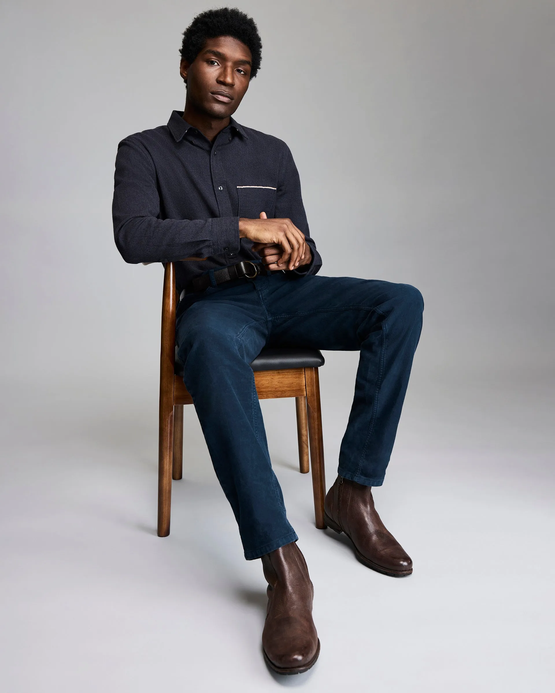 Twisted MSL 1-Pocket Shirt sold by Billy Reid product image thumbnail 2