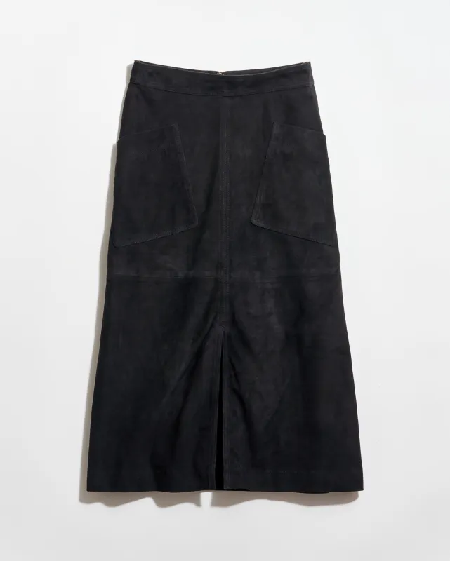 A-Line Suede Skirt sold by Billy Reid