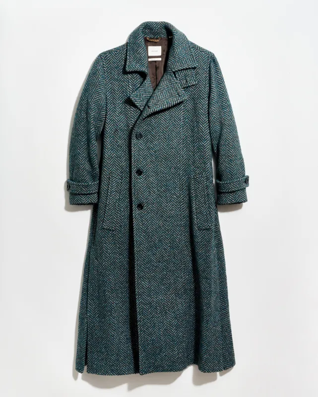 Herringbone Deck Coat sold by Billy Reid