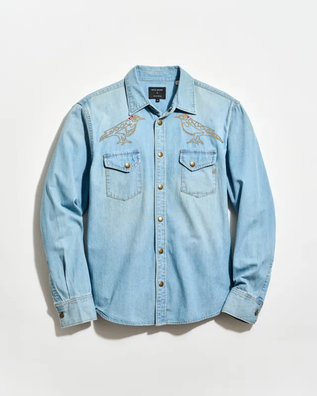 [TEST] Butch Anthony x Billy Reid Yellowhammer Shoals Denim Shirt sold by Billy Reid