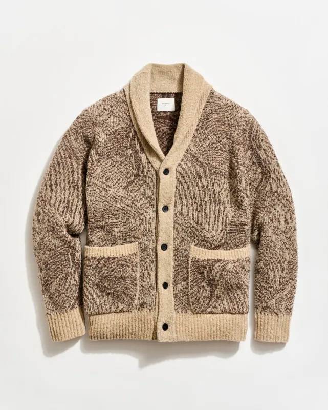 Flow Jacquard Cardigan sold by Billy Reid