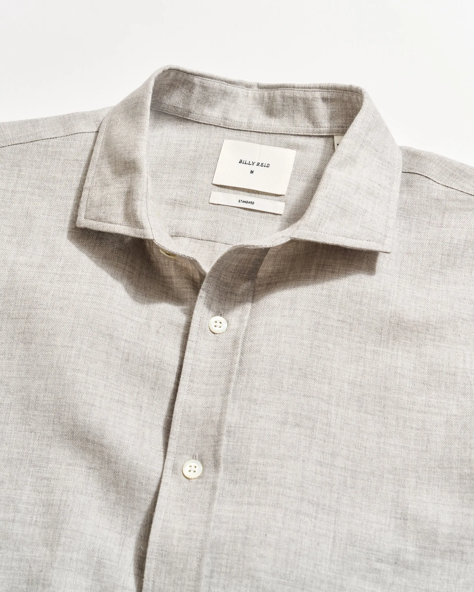 Cotton Wool Cedar Shirt sold by Billy Reid product image thumbnail 4