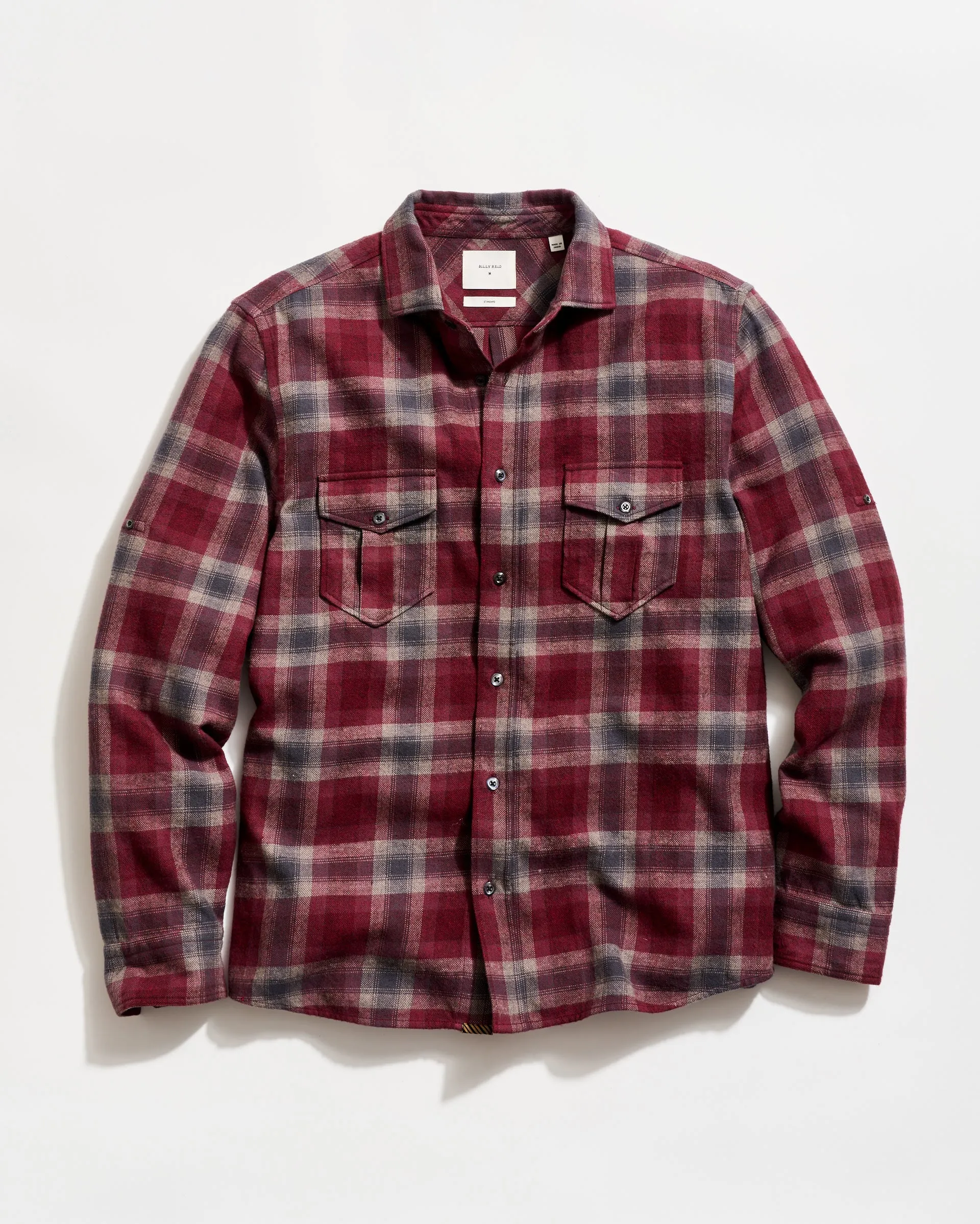 Brushed Bold Plaid Scout Shirt sold by Billy Reid