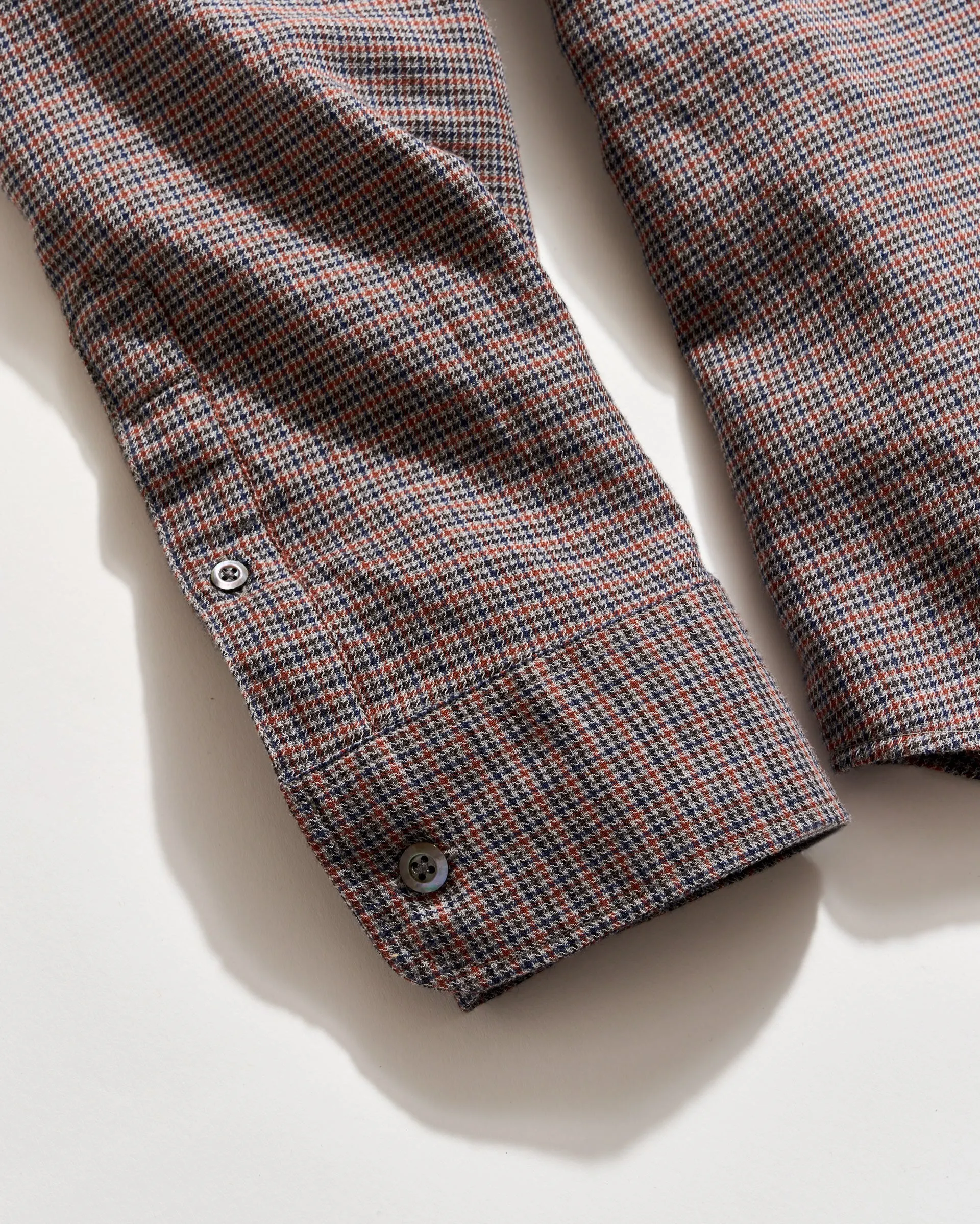 Houndstooth Cedar Shirt sold by Billy Reid product image thumbnail 4