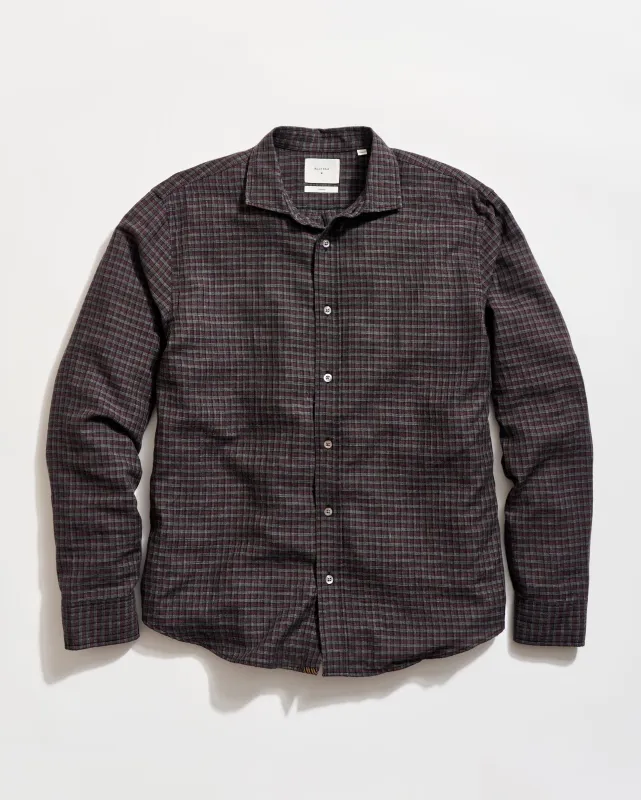 Melange Gingham Cedar Shirt sold by Billy Reid