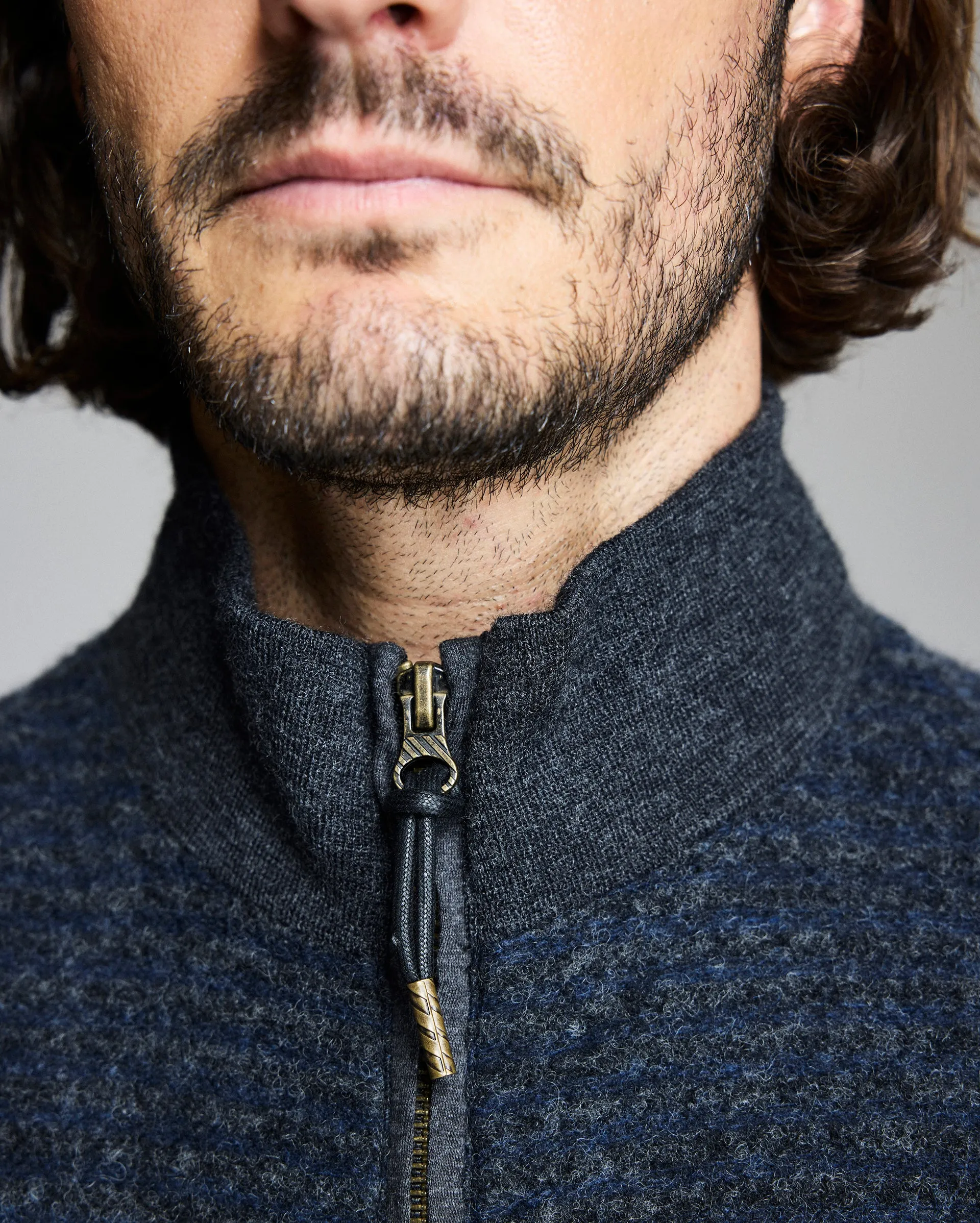 Numajiri Boucle Track Jacket sold by Billy Reid product image thumbnail 3