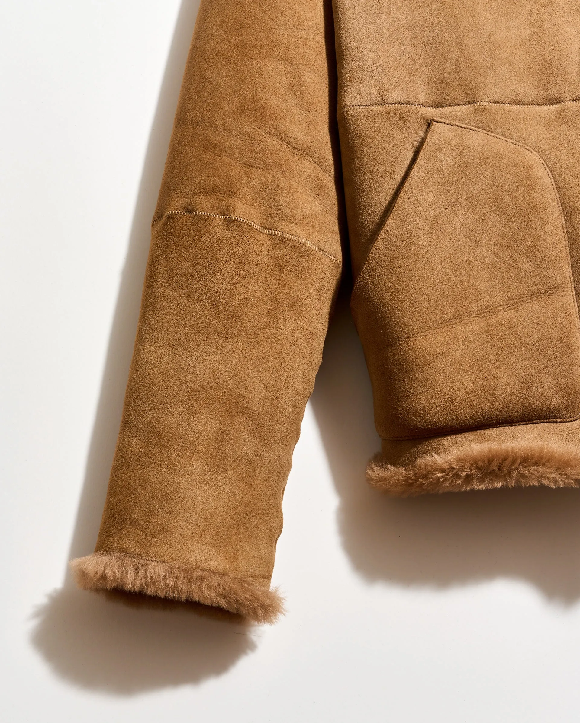 Shearling Jacket sold by Billy Reid product image thumbnail 3