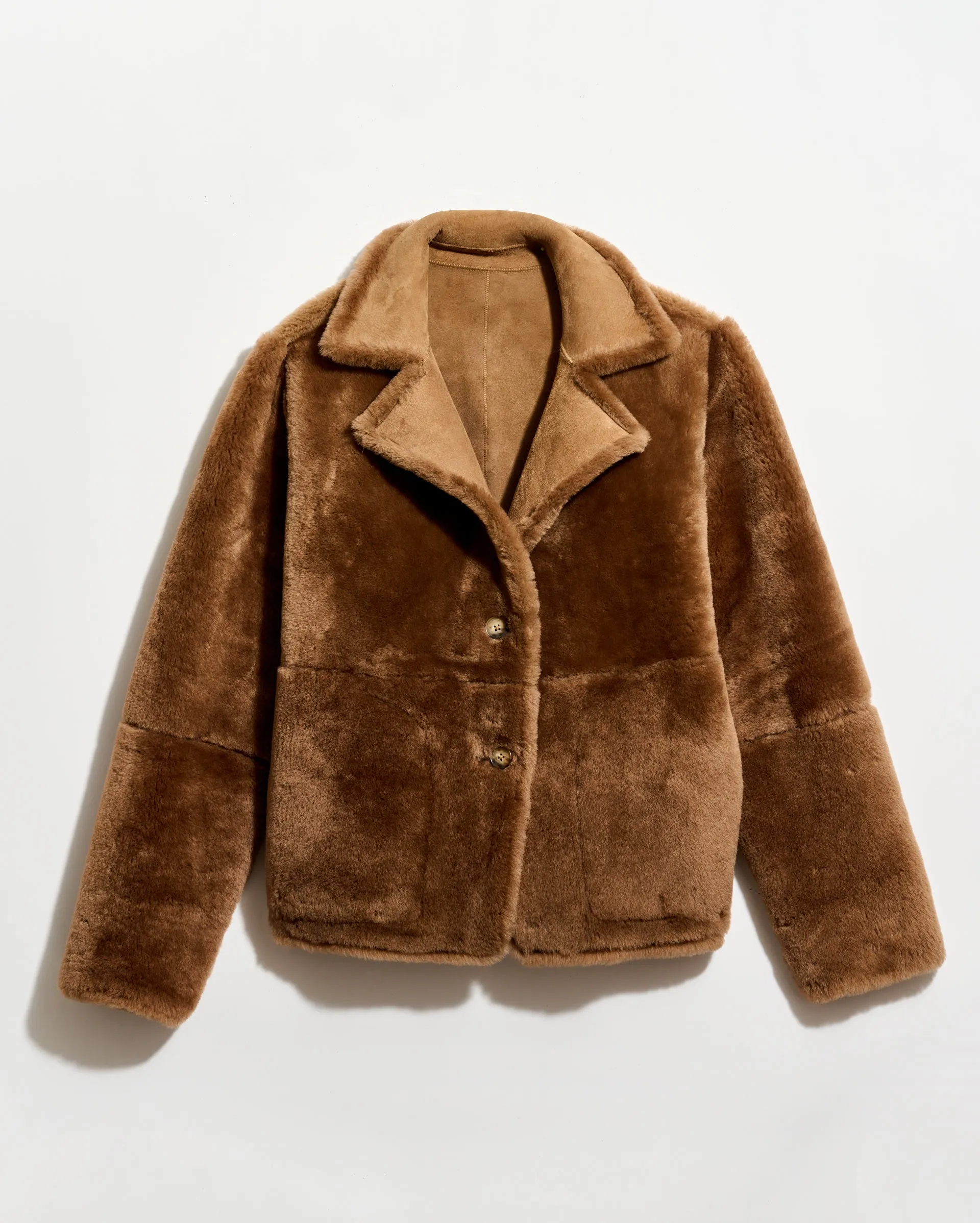 Shearling Jacket sold by Billy Reid product image thumbnail 4