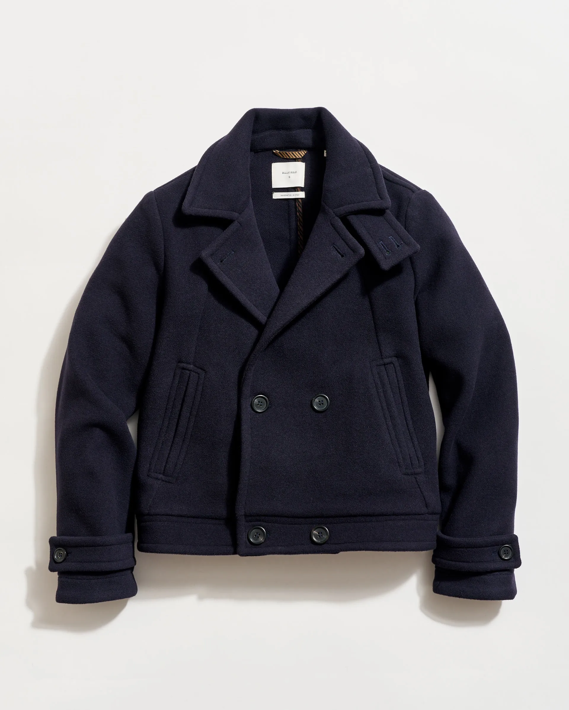 Cropped Peacoat sold by Billy Reid