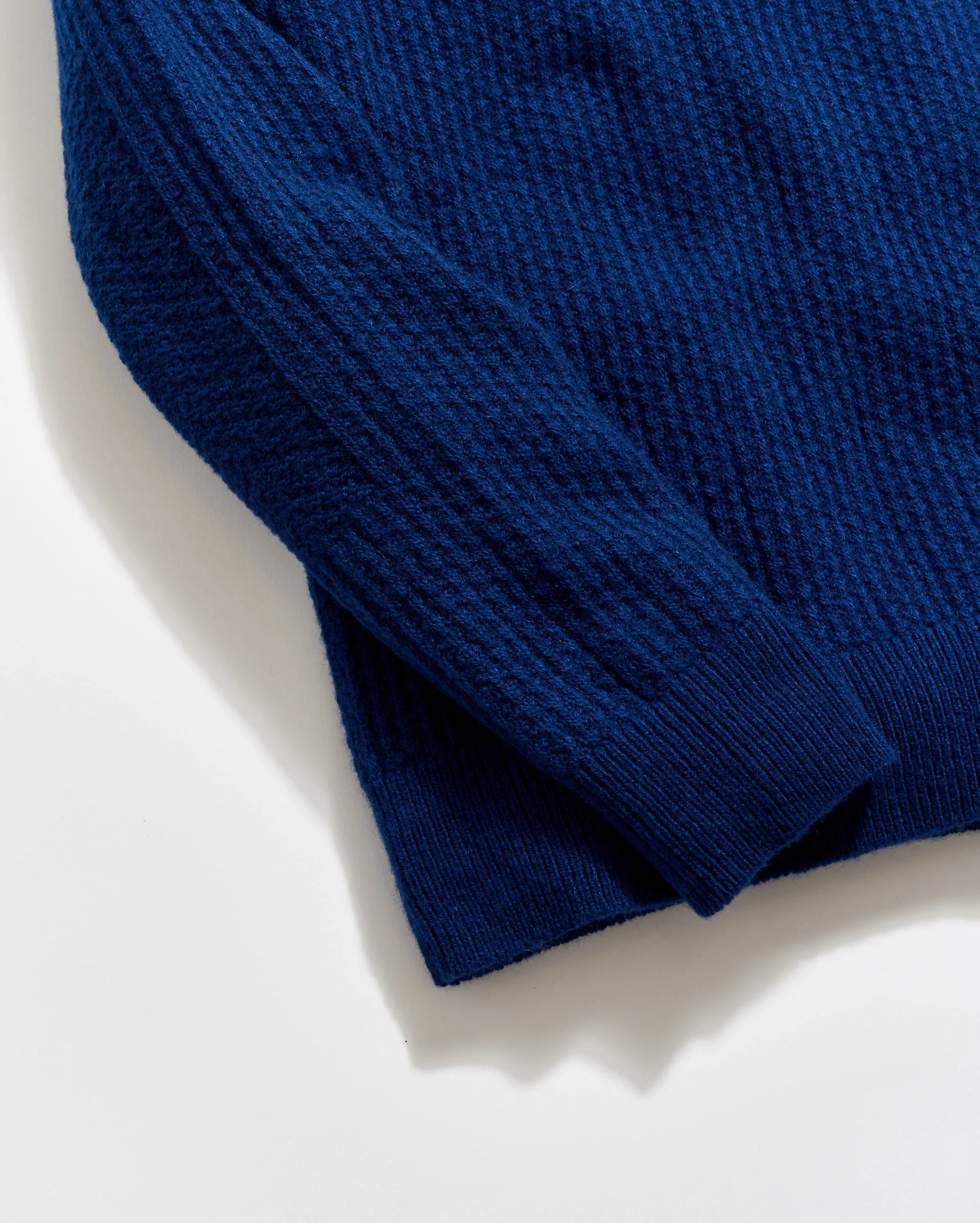 Textured Cashmere Crew sold by Billy Reid product image thumbnail 4